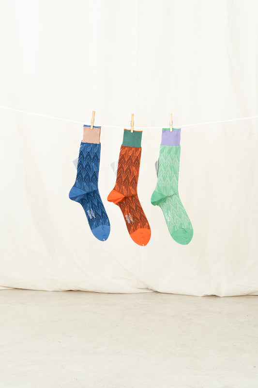 Antipast Men's Leaf Bird Socks