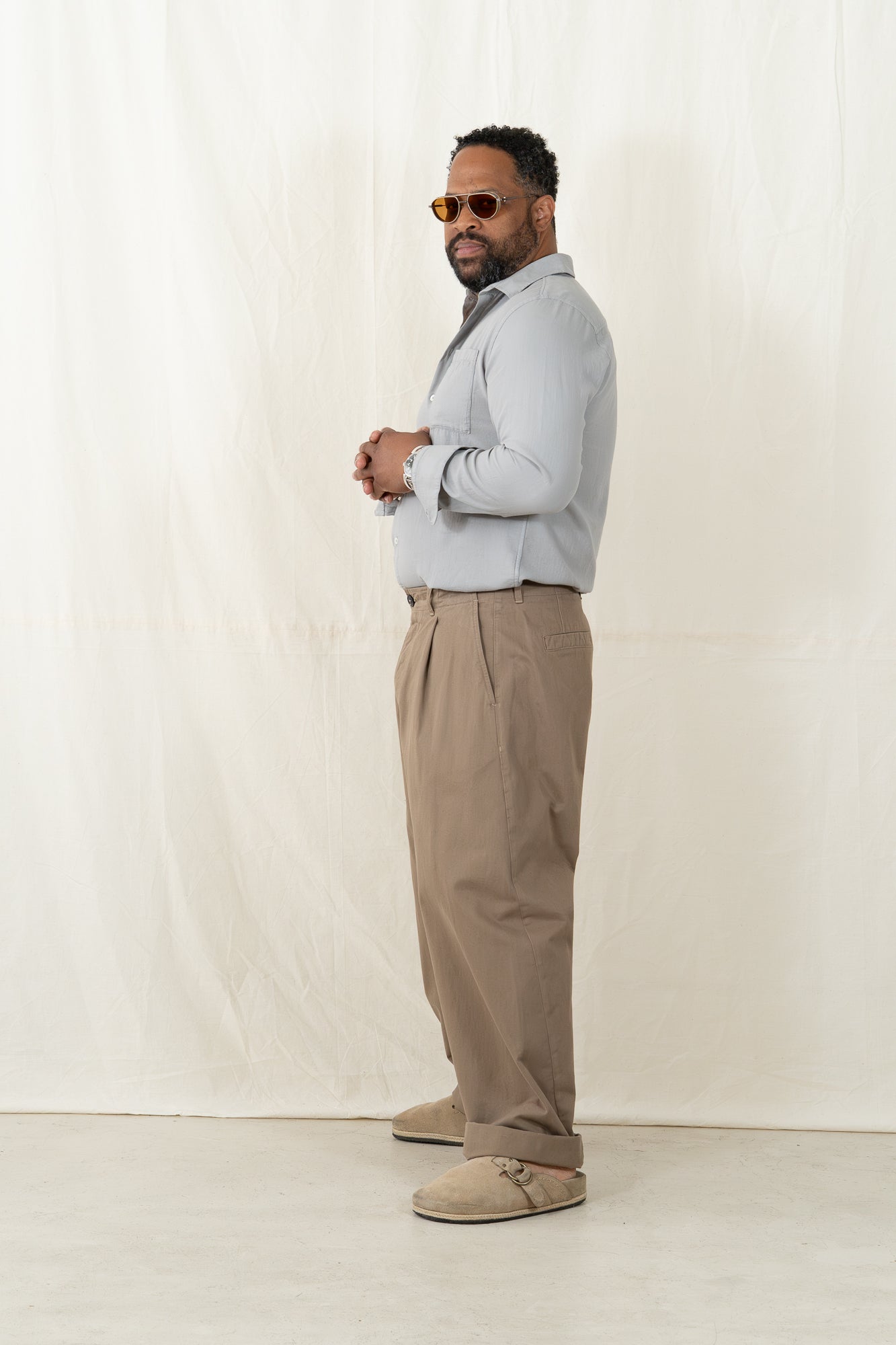 Hansen Garments Bobby Wide Trouser