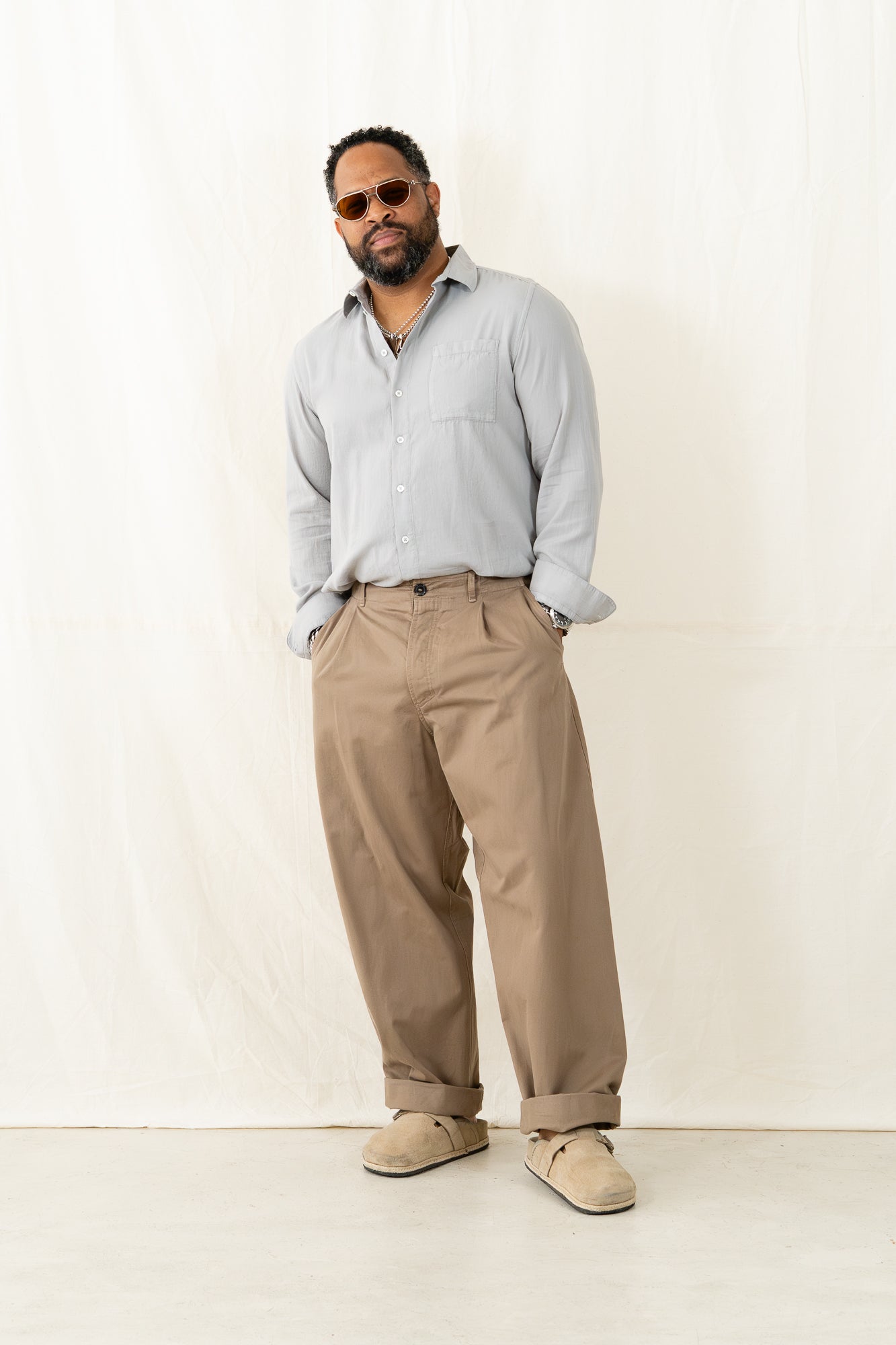 Hansen Garments Bobby Wide Trouser