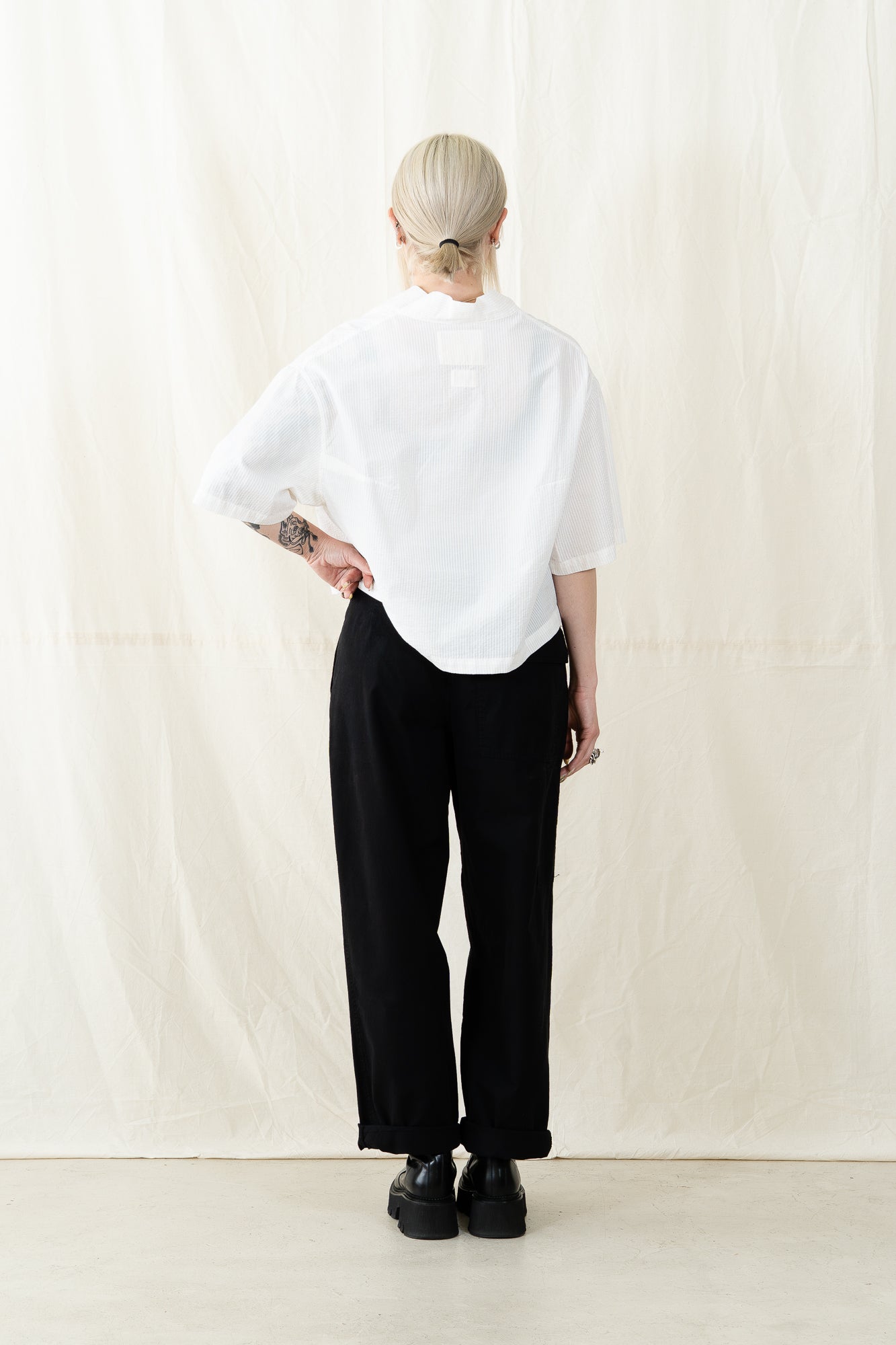 Girls of Dust Stripe Sucker Toku Top