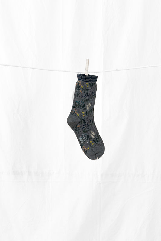 Antipast Morris' Garden Women's Socks - Mixed Grey