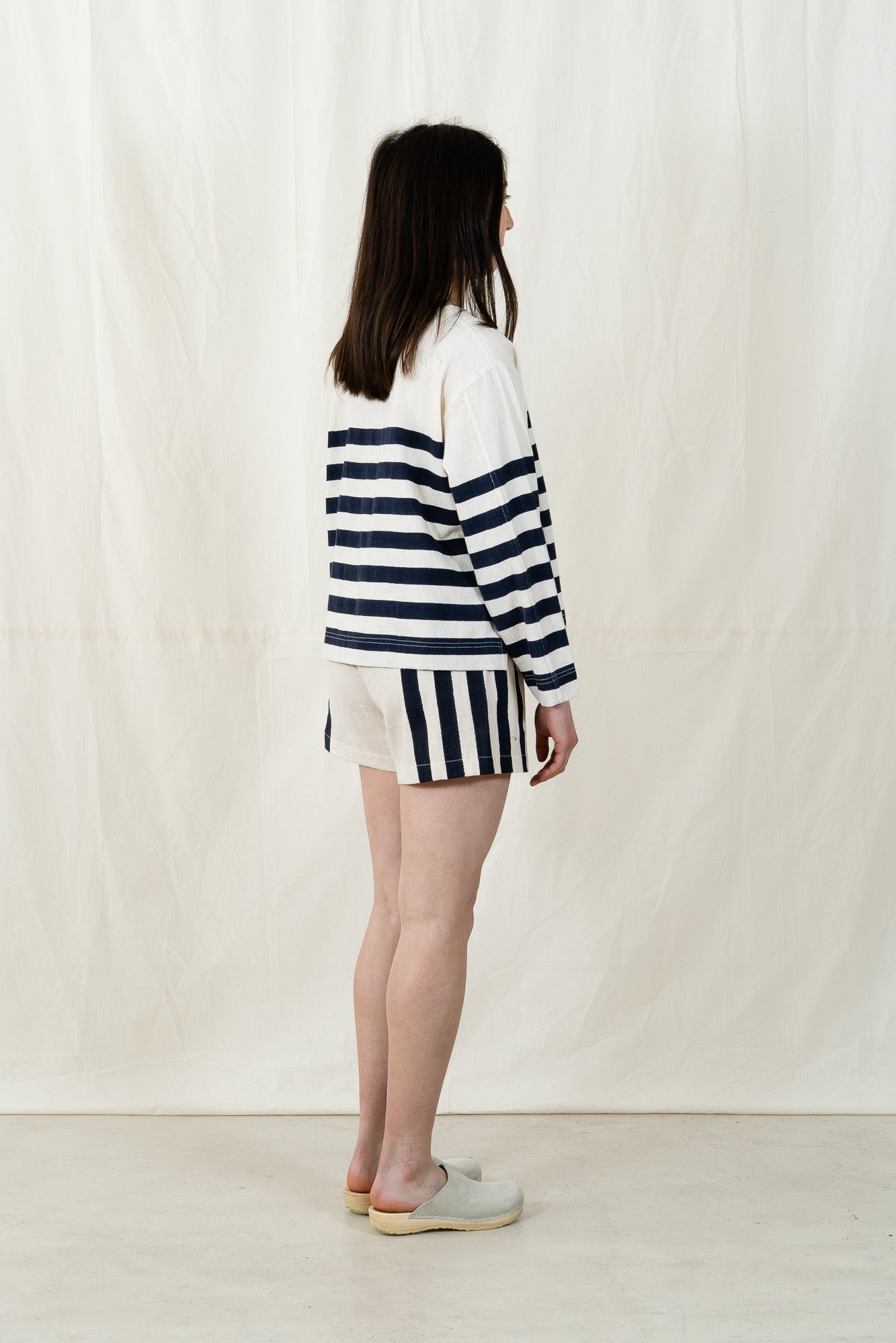 Nymane Cabana Block Print Short
