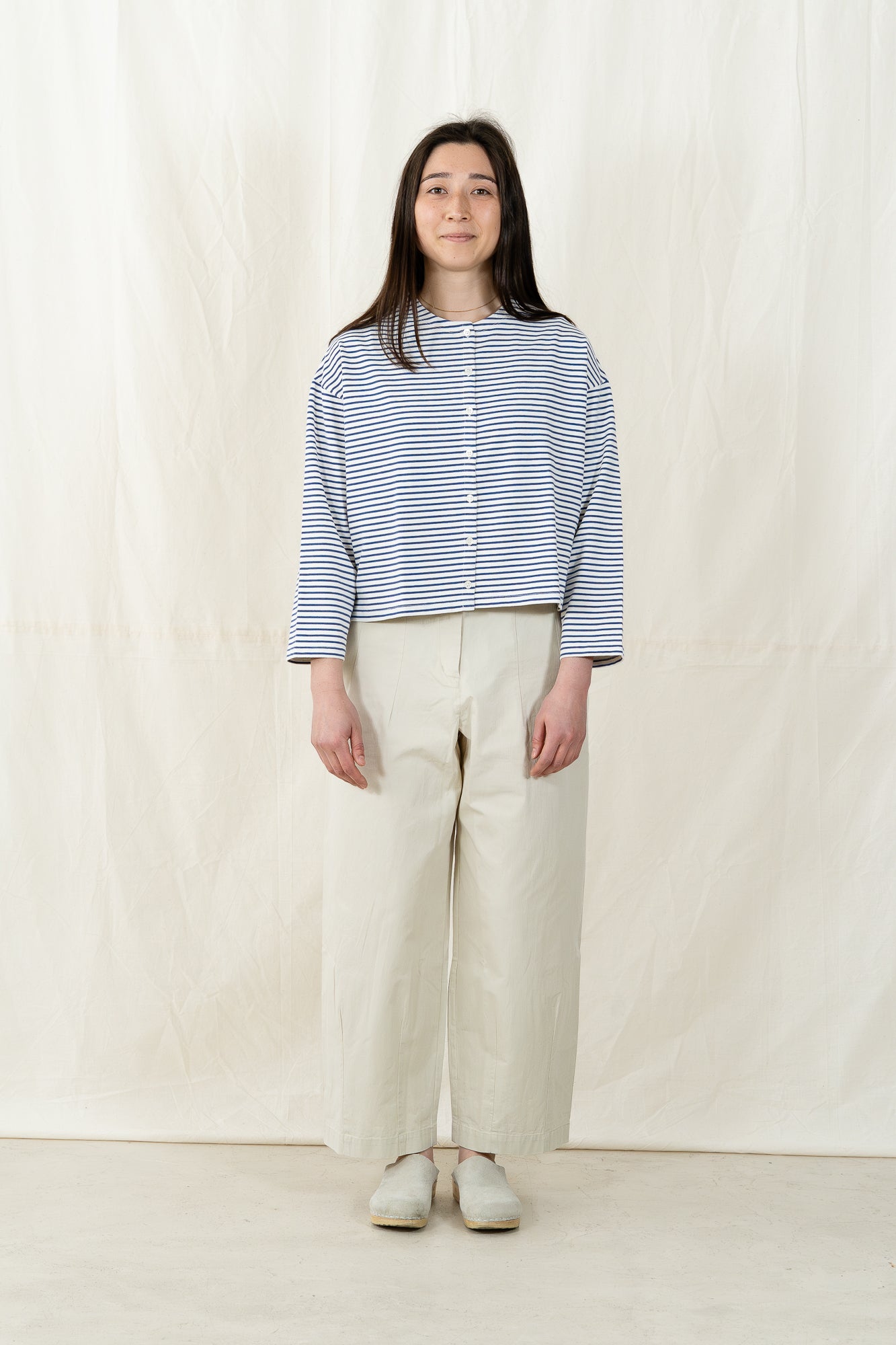 V::Room Striped Cardigan