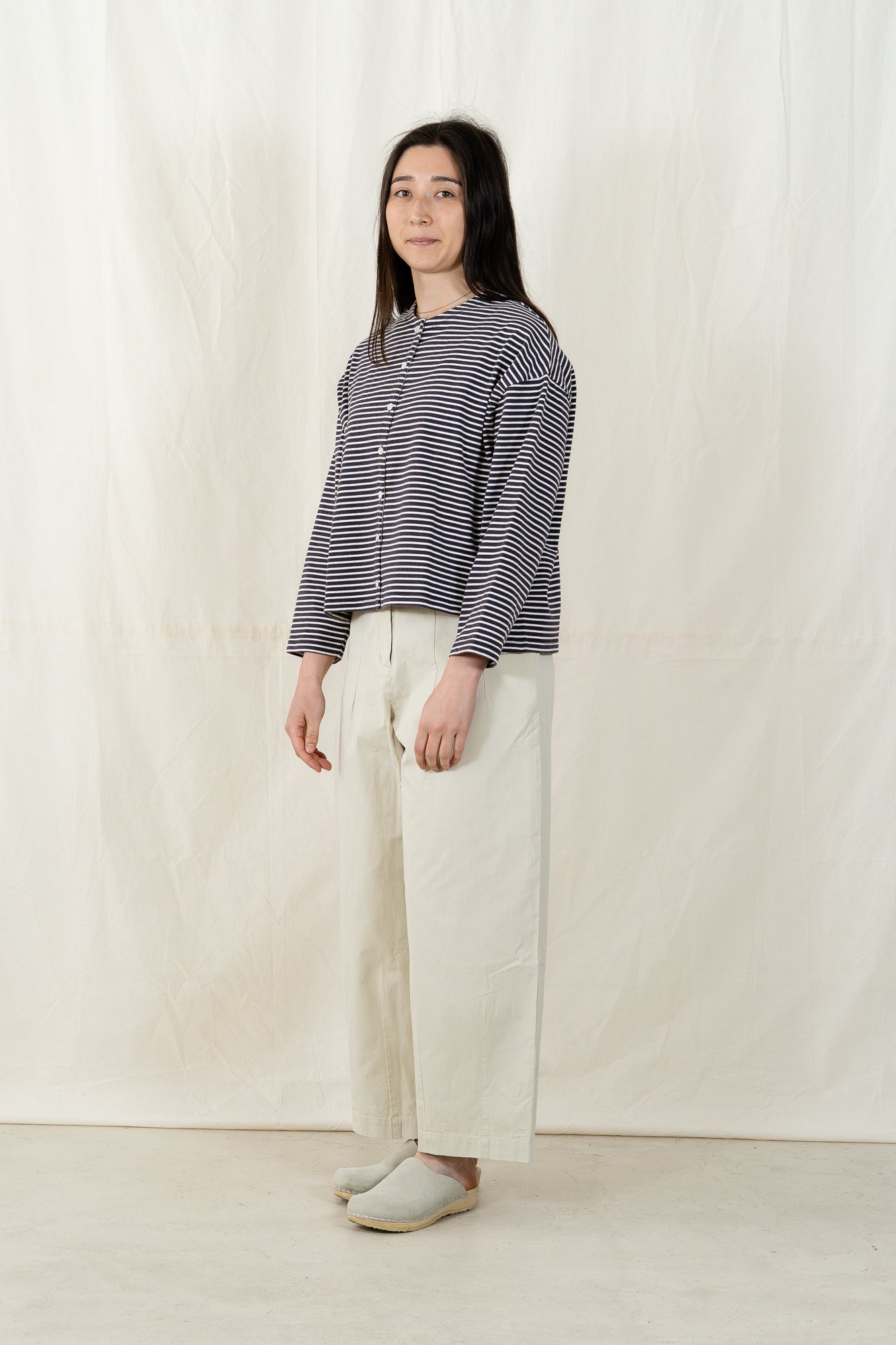 V::Room Striped Cardigan