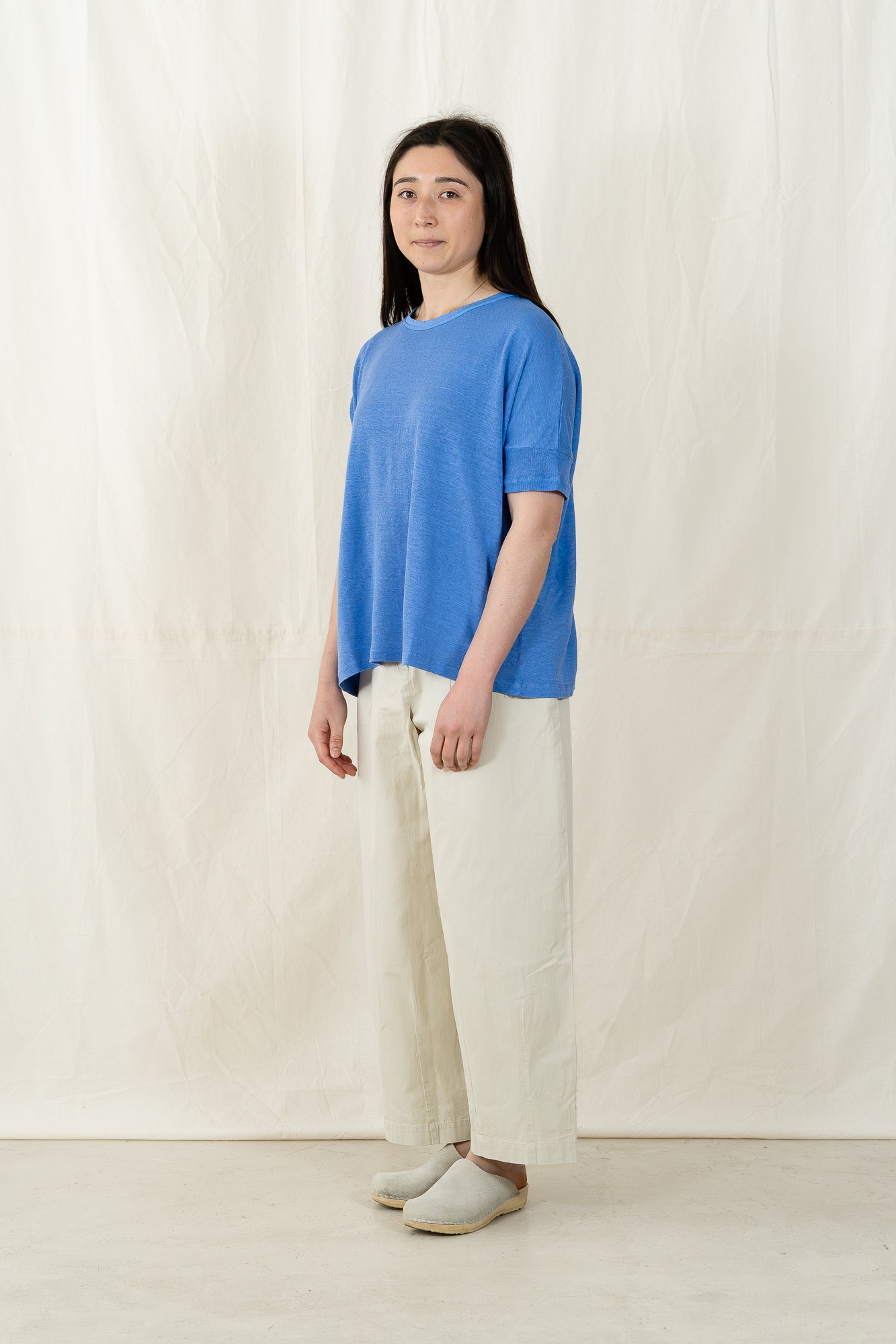 V::Room Hemp Jersey Oversized SS Crew