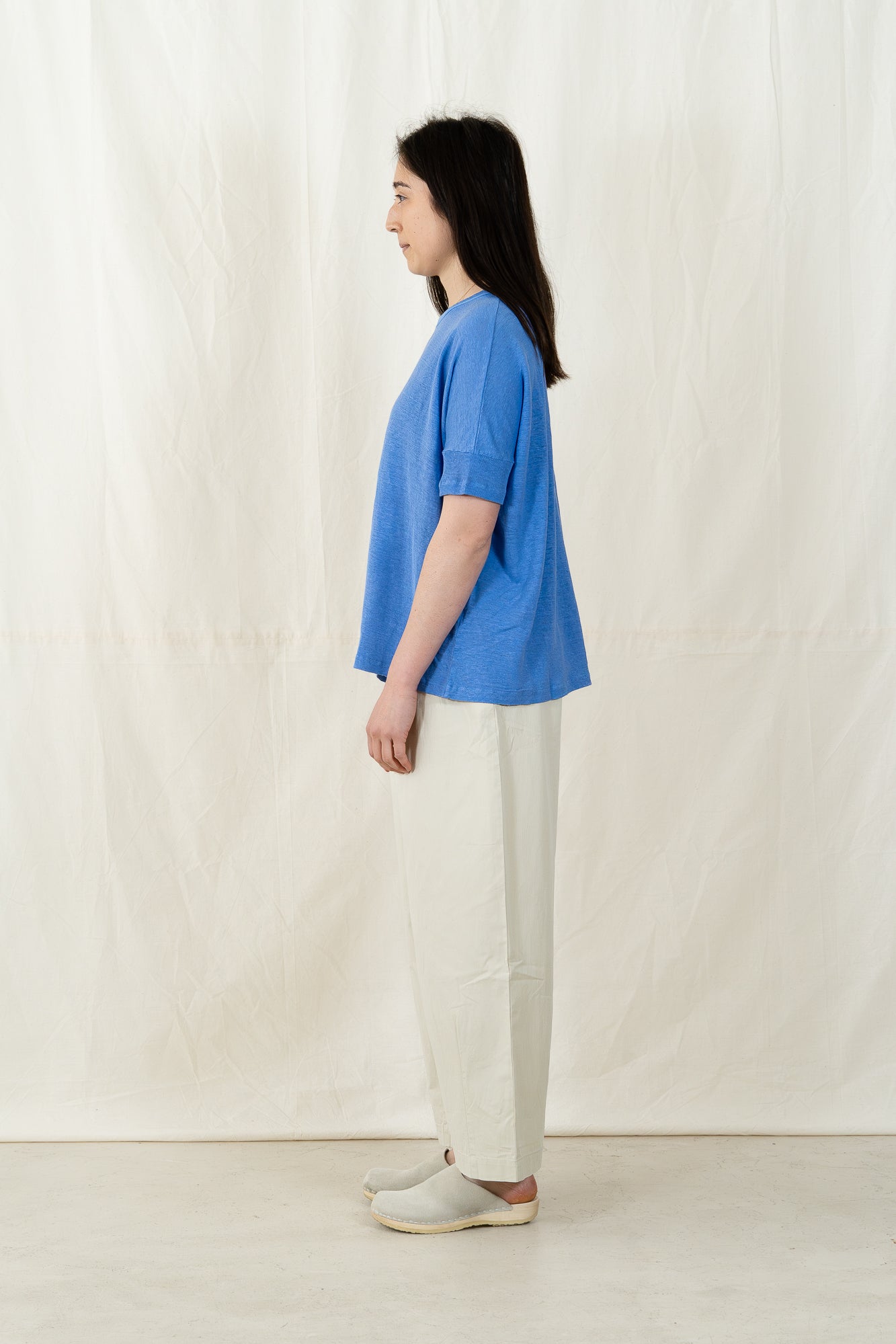 V::Room Hemp Jersey Oversized SS Crew