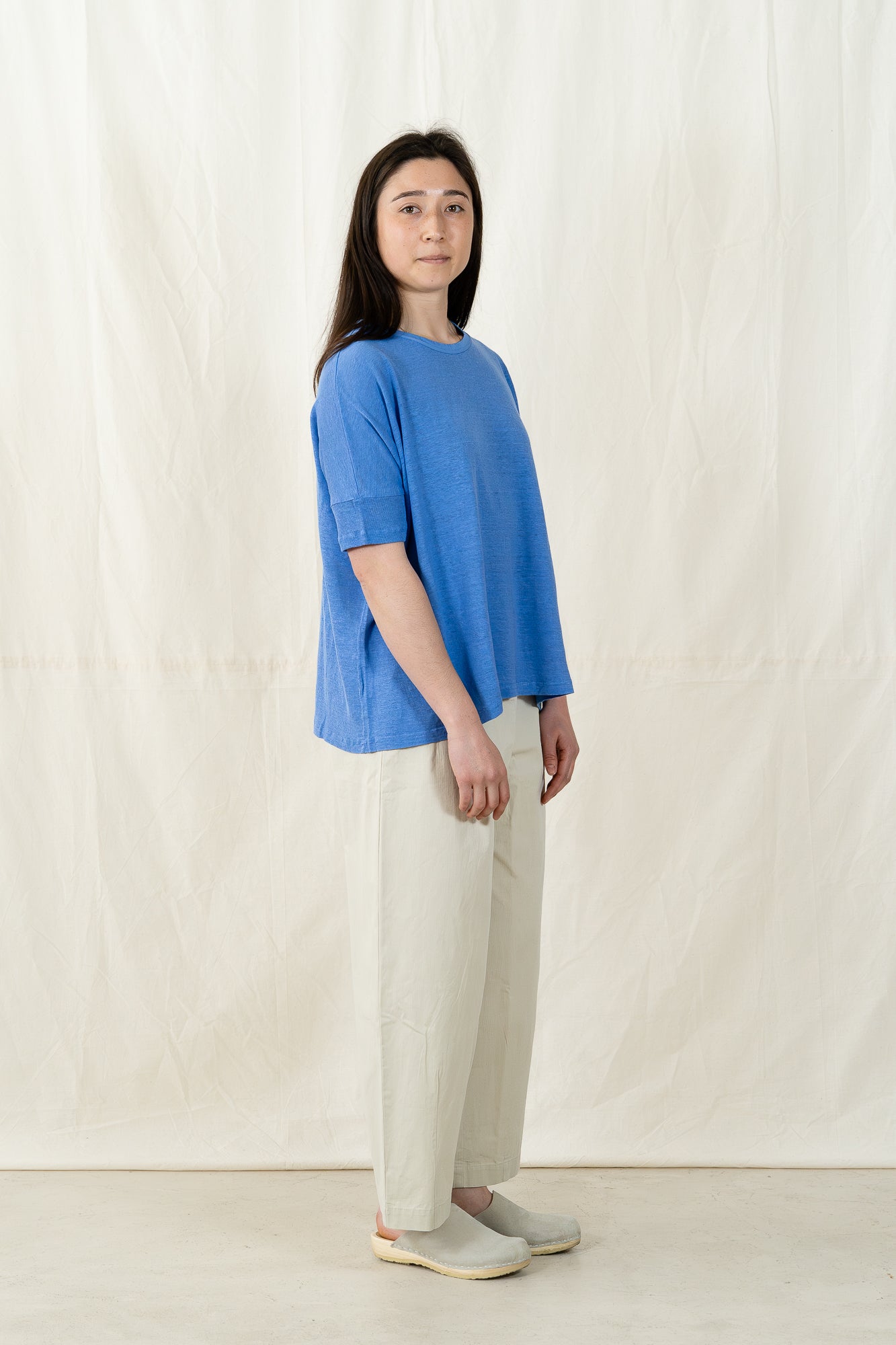 V::Room Hemp Jersey Oversized SS Crew