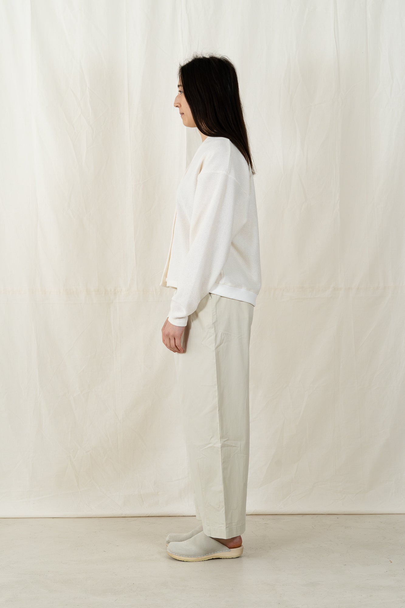 V::Room Cotton Mesh Cardigan