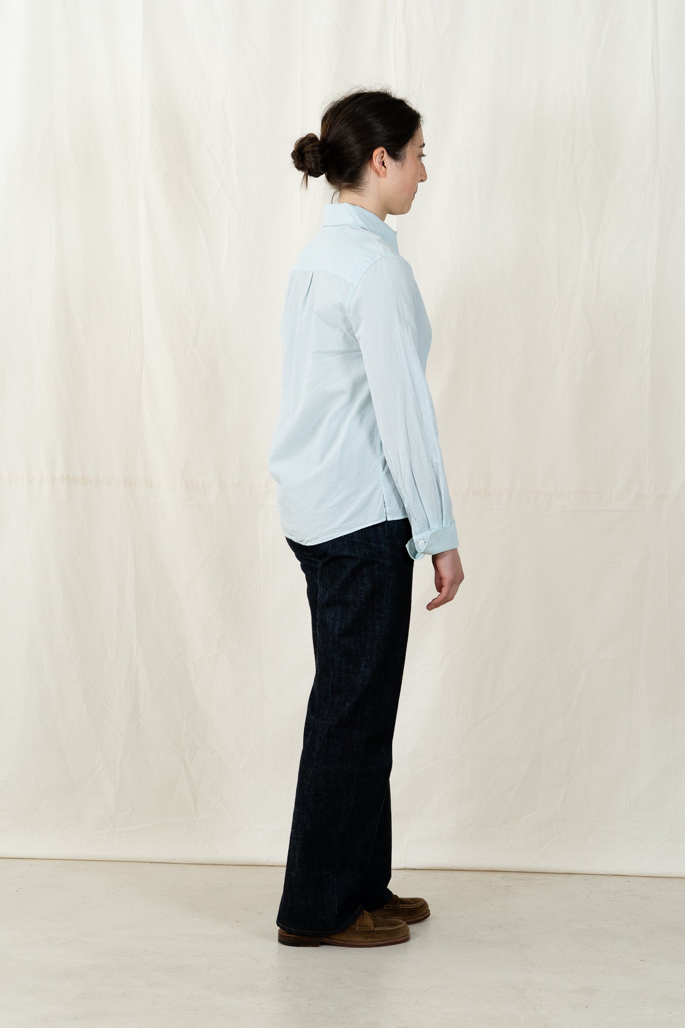 Merz b. Schwanen Women's Poplin Shirt Blouse