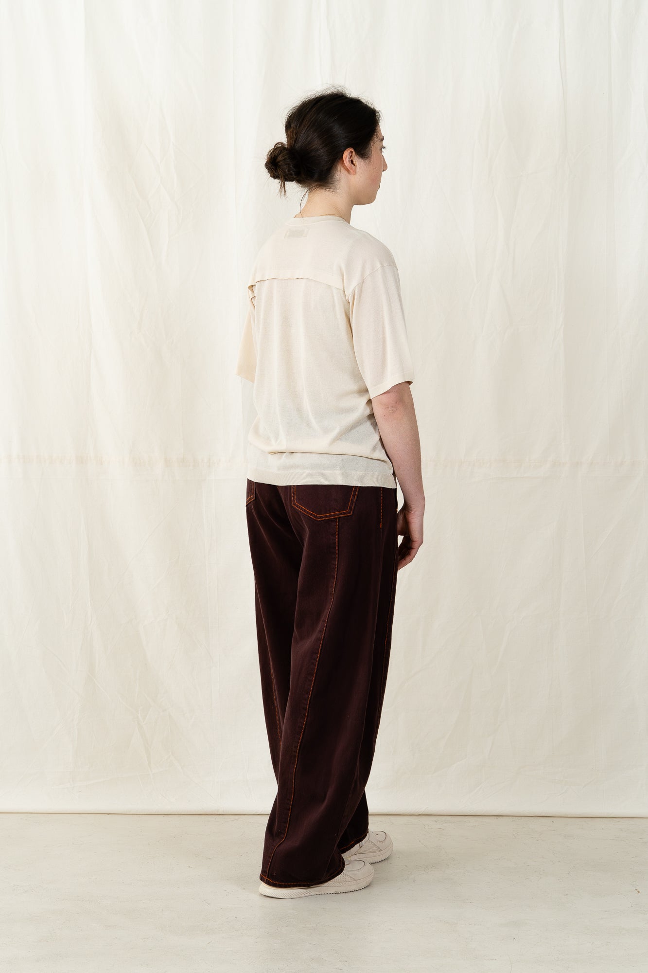 Sayaka Davis Sheer Knit Tee