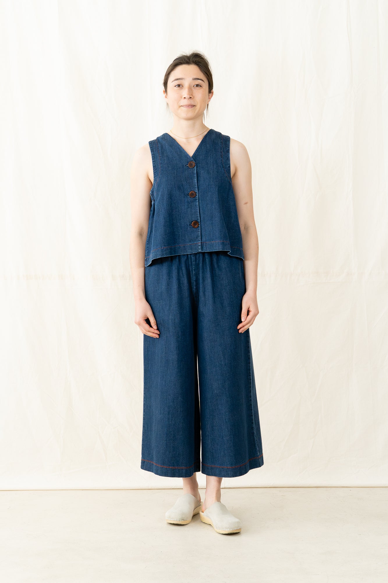 Beaumont Organic Jovie Leigh Denim Vest