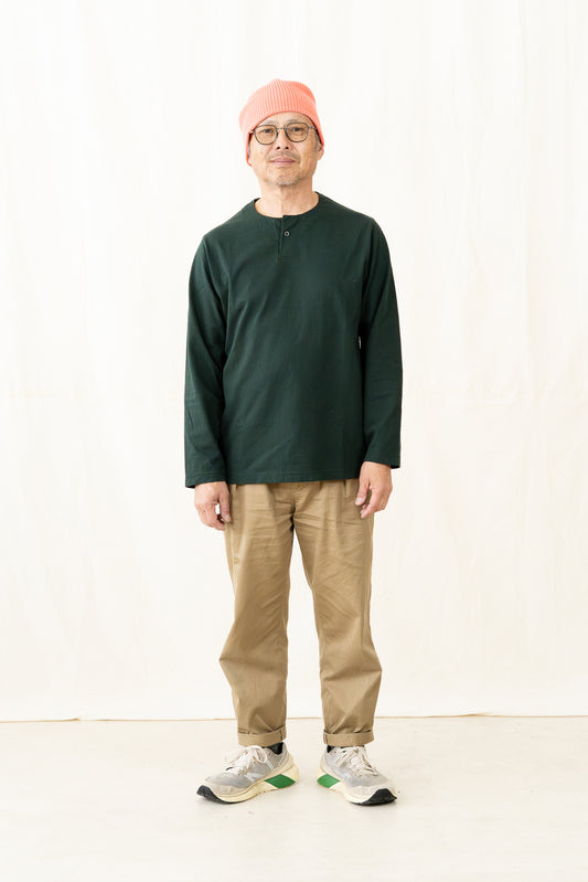 Jackman Henleyneck Long Sleeve T-Shirt