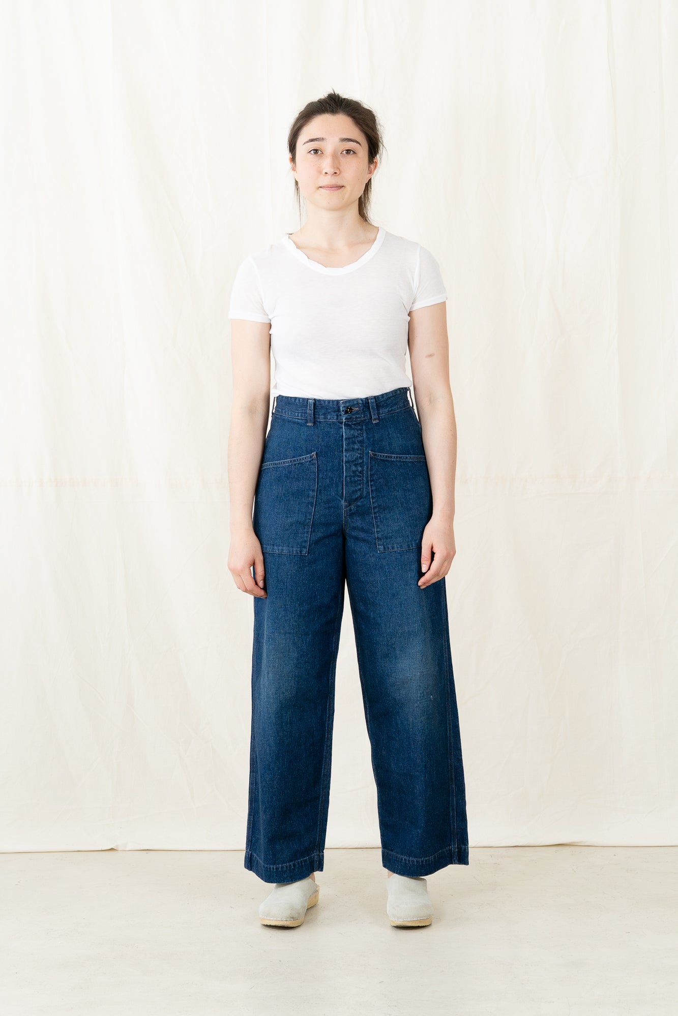 Chimala US Navy Unisex Denim Trousers
