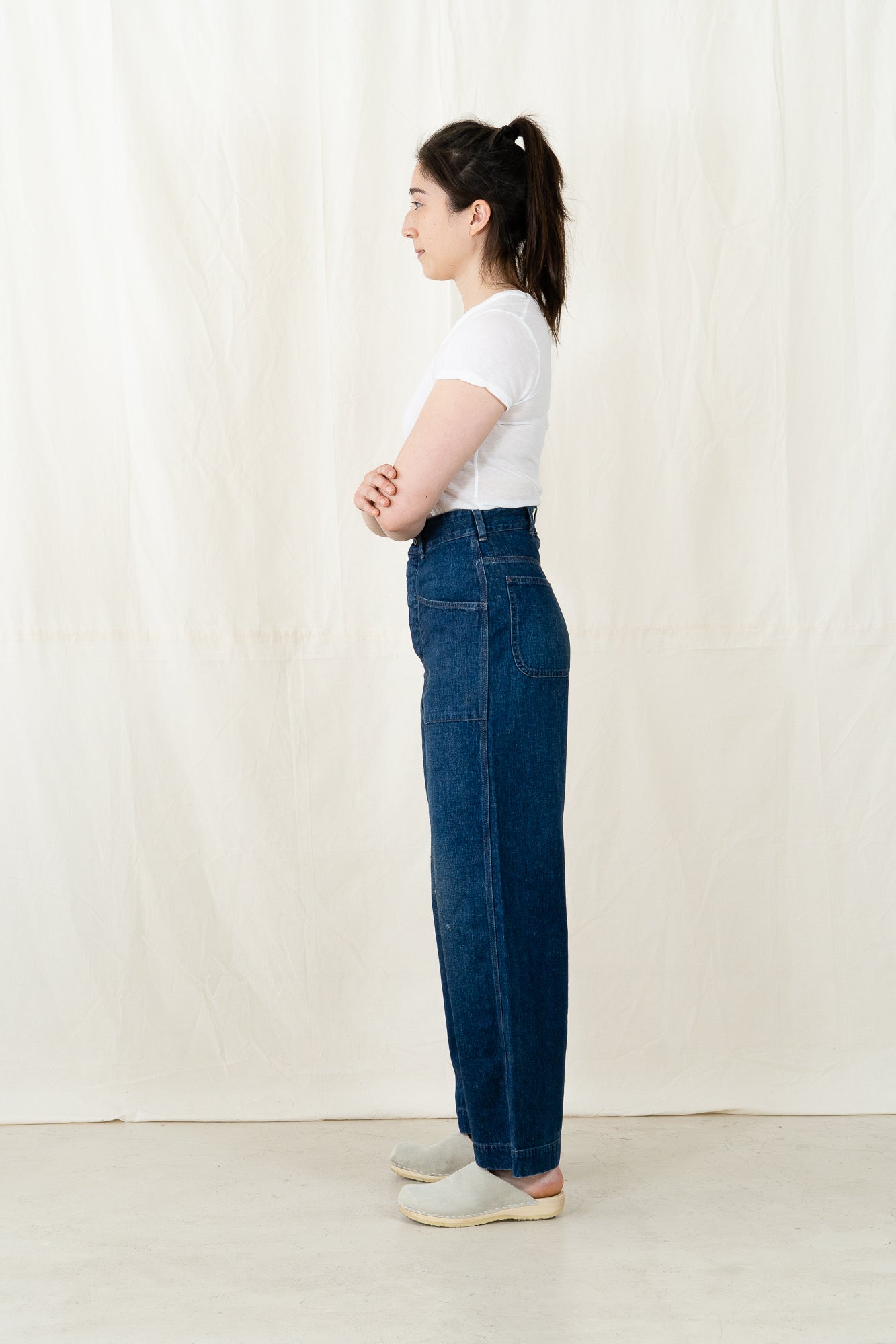 Chimala US Navy Unisex Denim Trousers