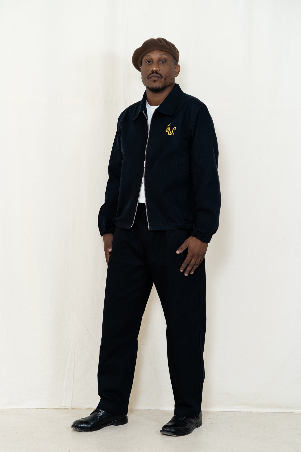 Service Works Dove Work Jacket in Black