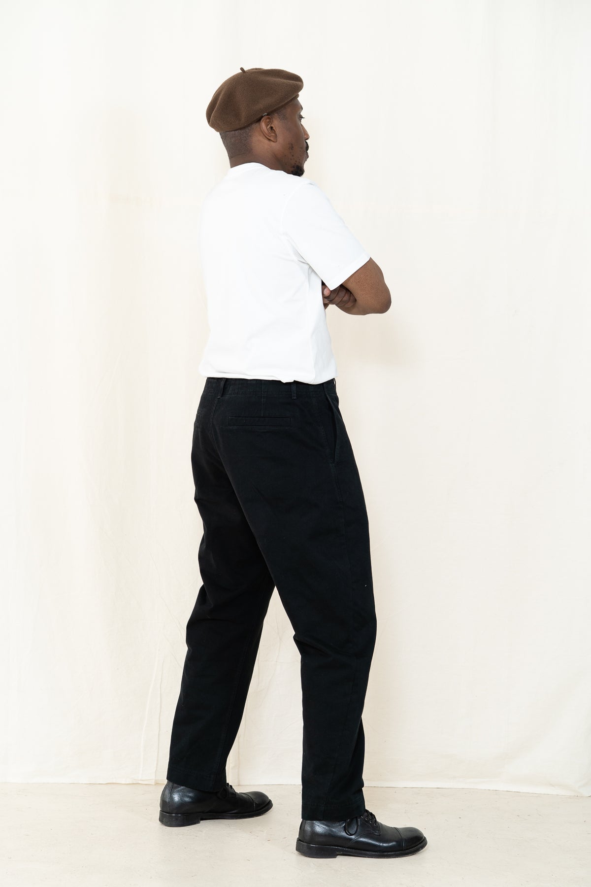 HANSEN Trygve Trouser in Black