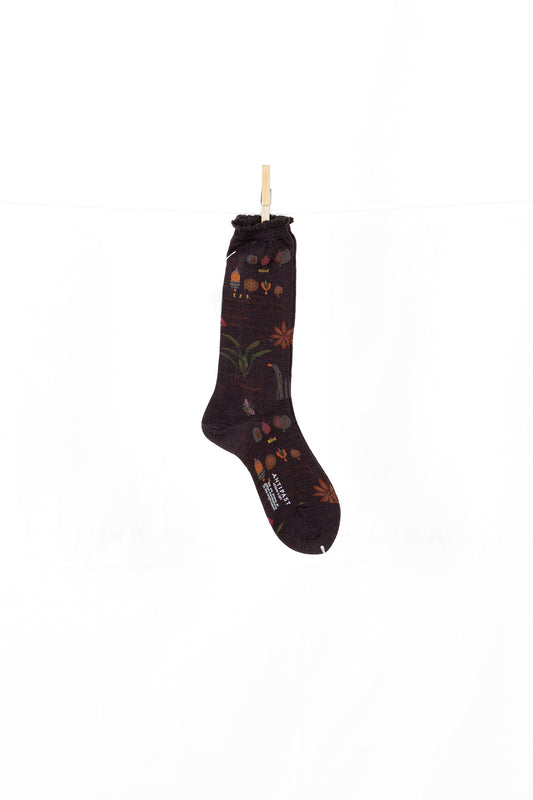 Antipast Botanical XV Women's Socks - Wine