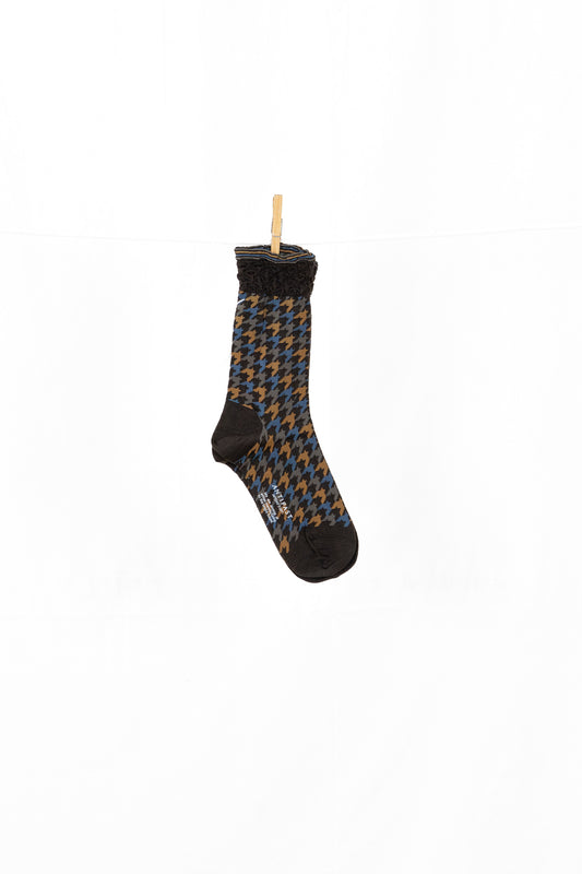 Antipast Chidori Women's Socks - Brown
