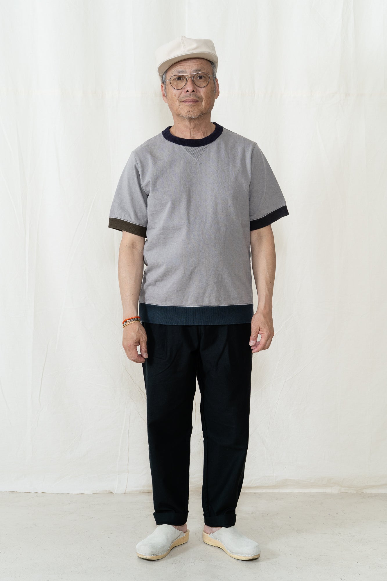 Jackman Dotsume Rib T-Shirt