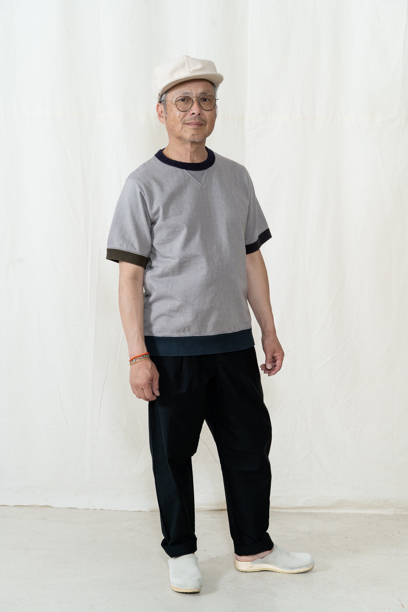 Jackman Dotsume Rib T-Shirt