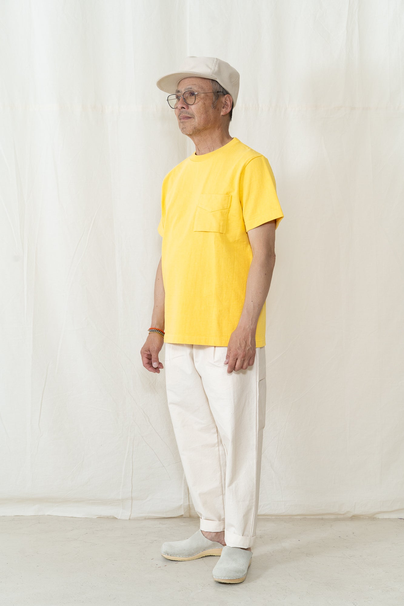 Jackman Dotsume Pocket T-Shirt