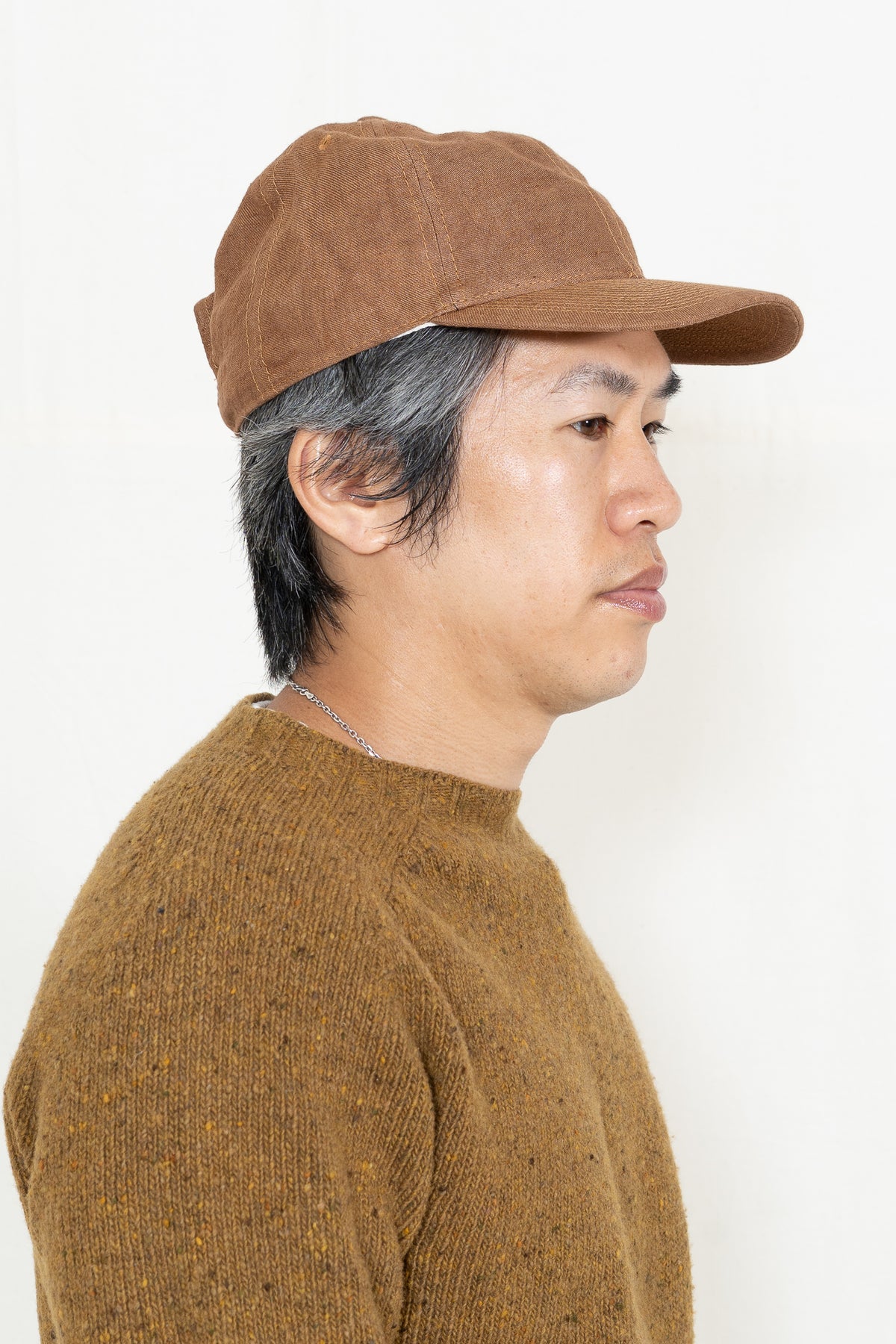 POTEN C/L Dyed Cap in Camel