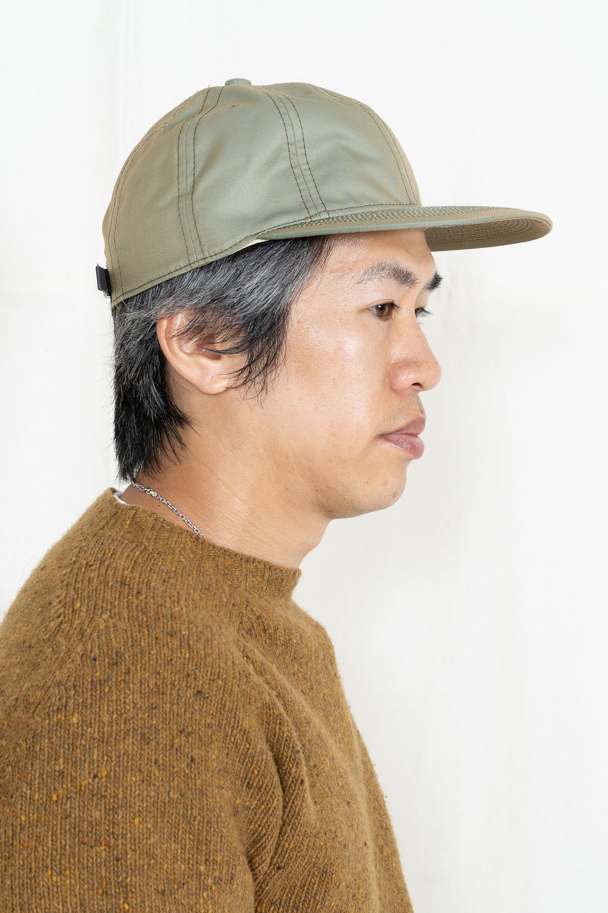 POTEN Gabardine Cap in Green
