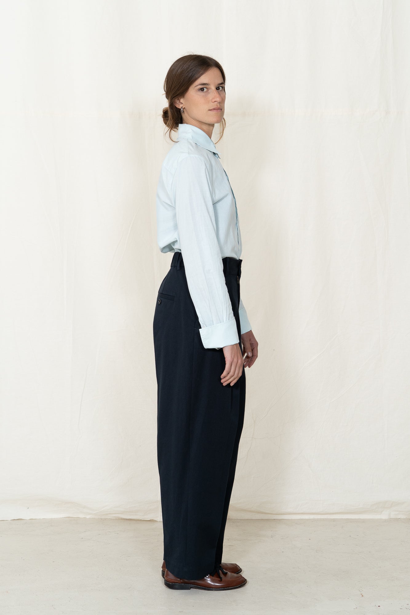 Nicholson & Nicholson Olive Chino Trousers