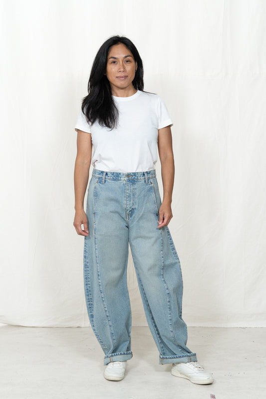 Sayaka Davis Vintage Blue Barrel Denim