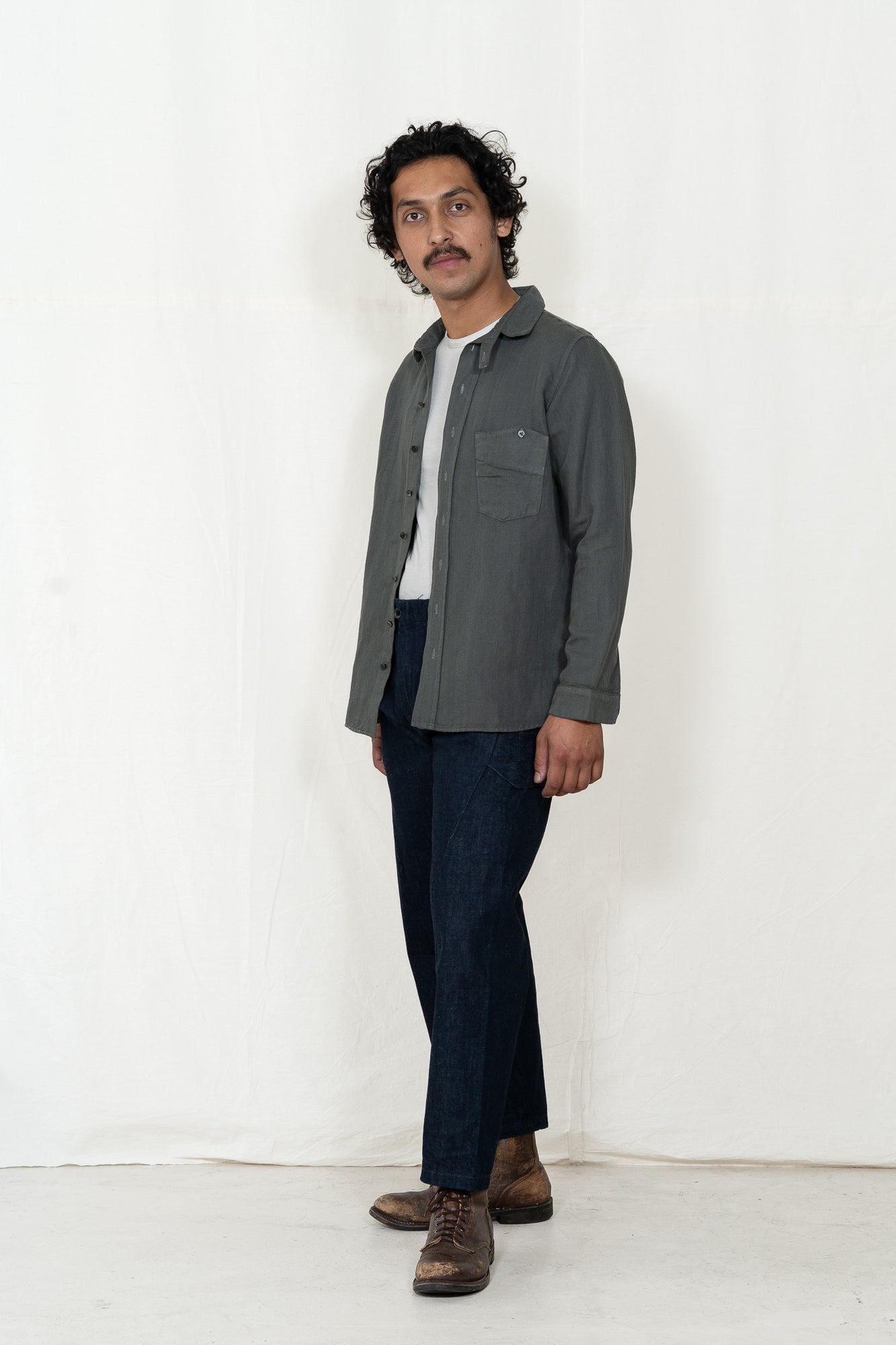 MATiAS Surfari Button Up Shirt in Dust