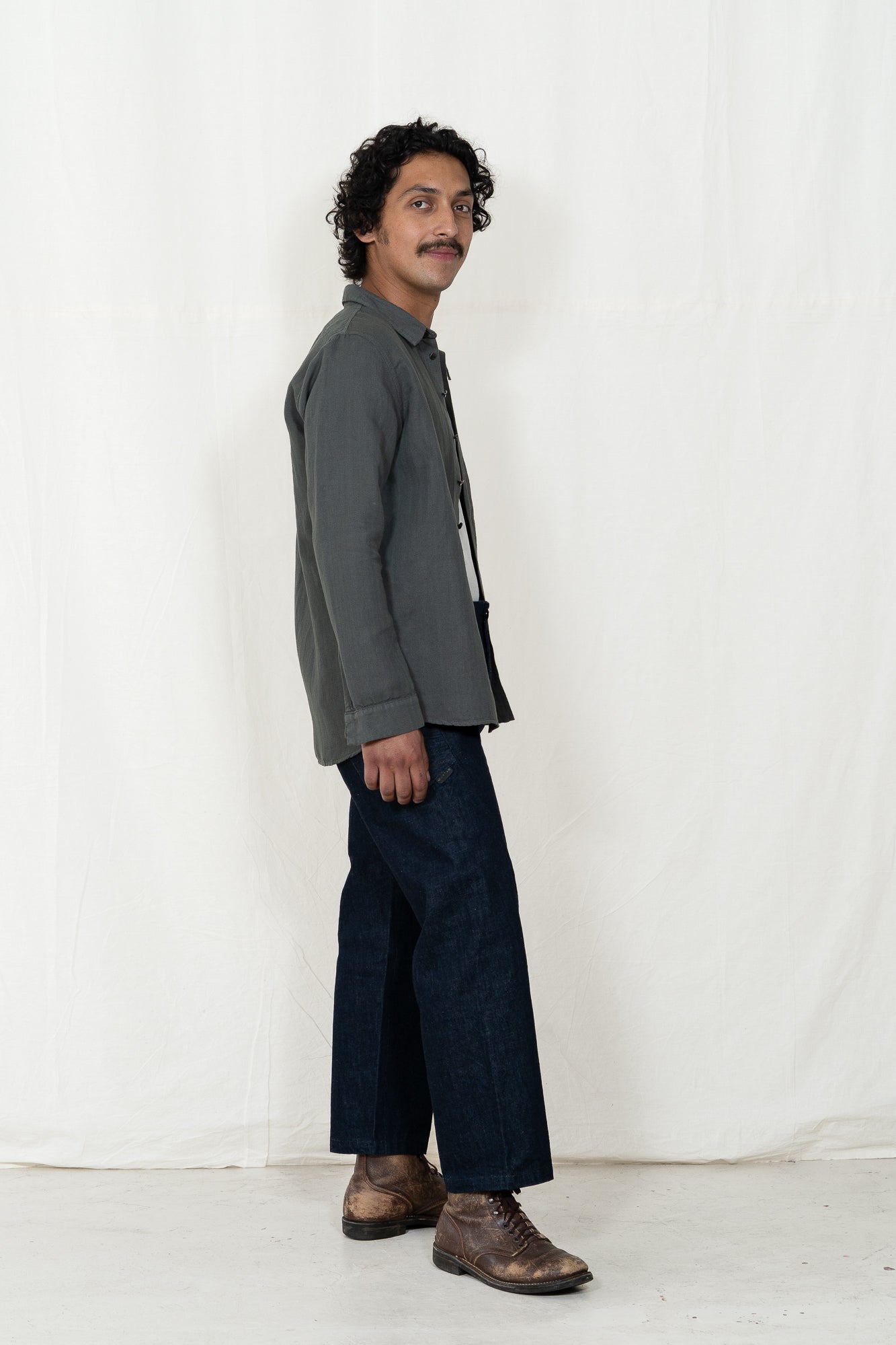 MATiAS Surfari Button Up Shirt in Dust