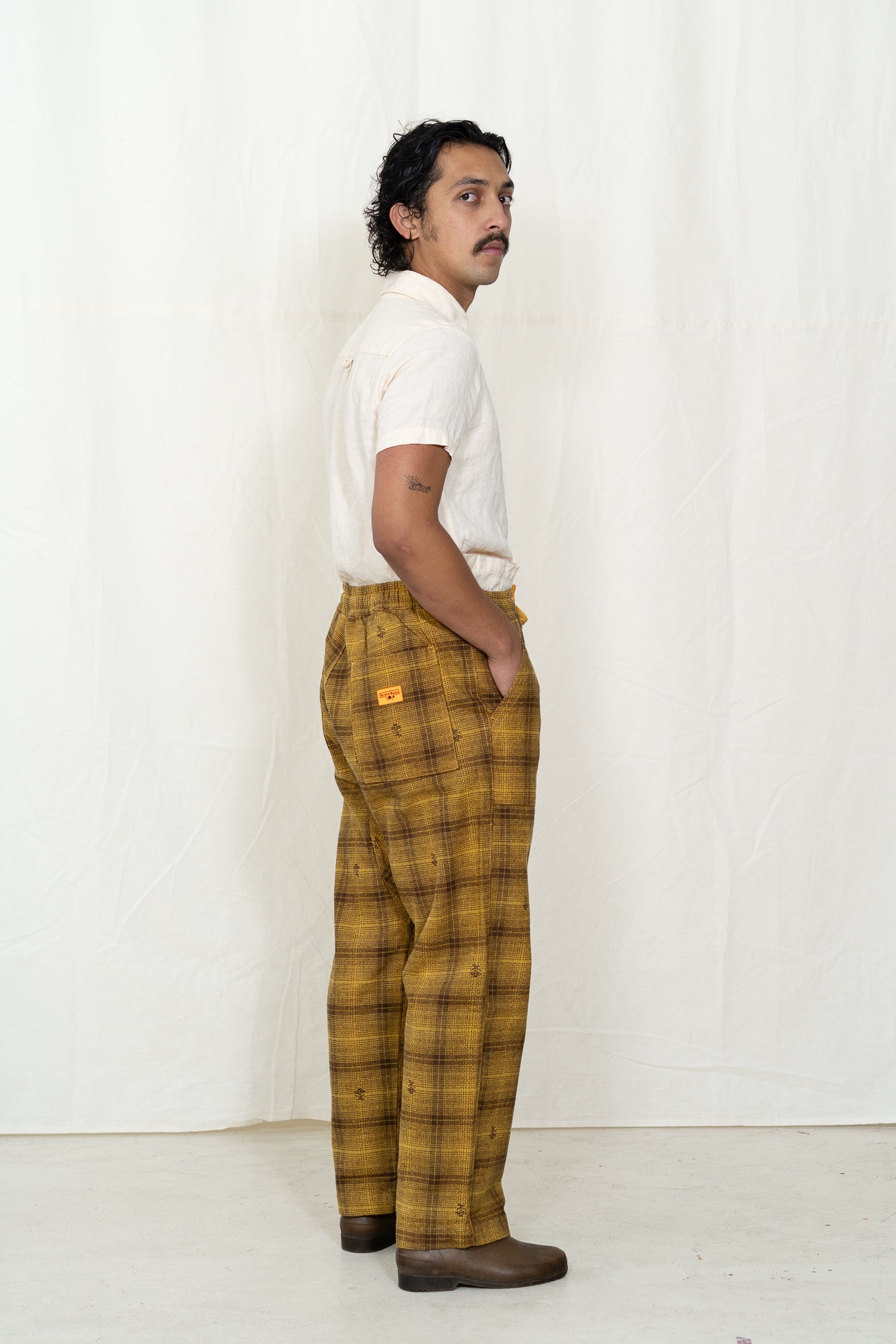 Service Works Thistle Plaid Chef Pants