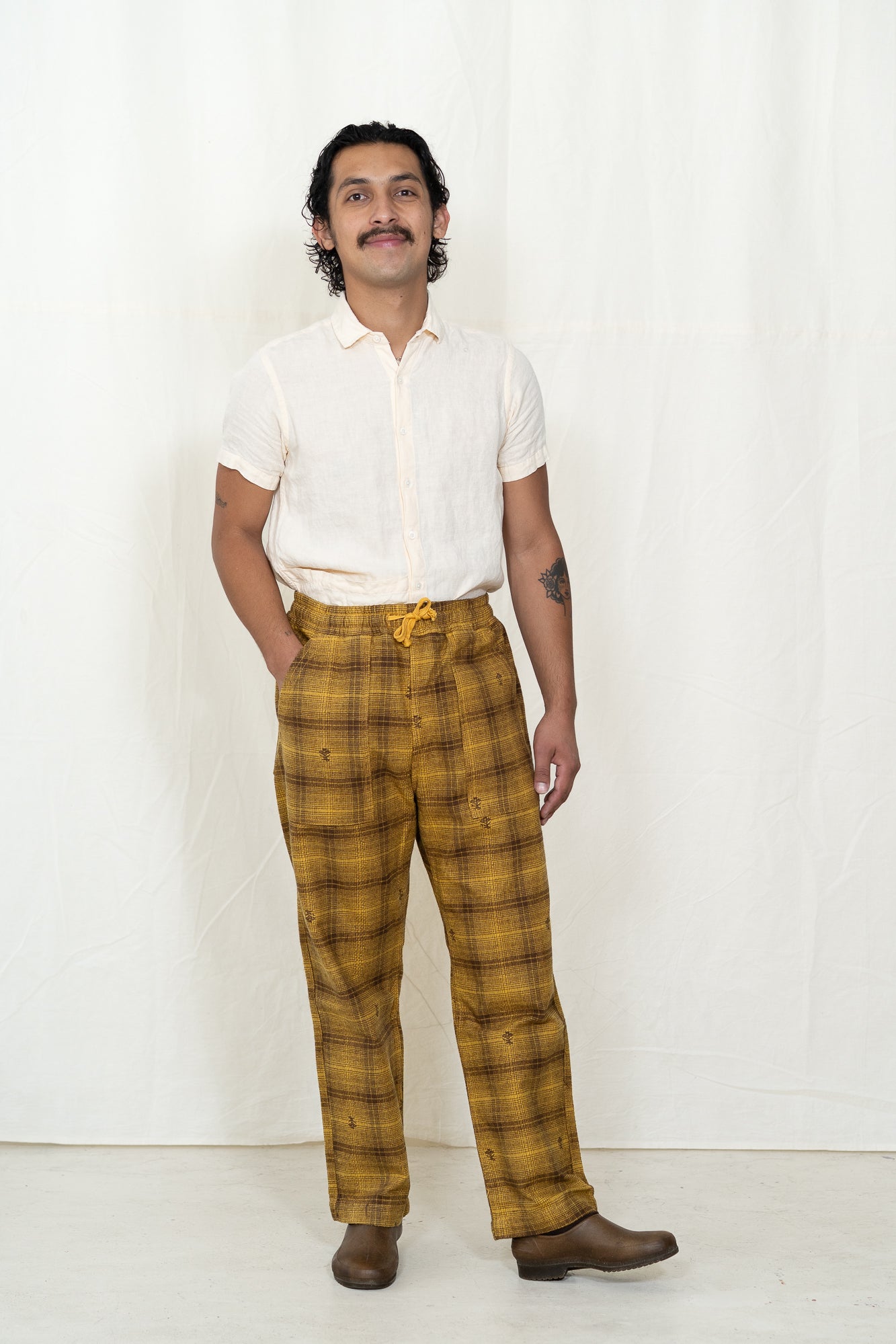 Service Works Thistle Plaid Chef Pants