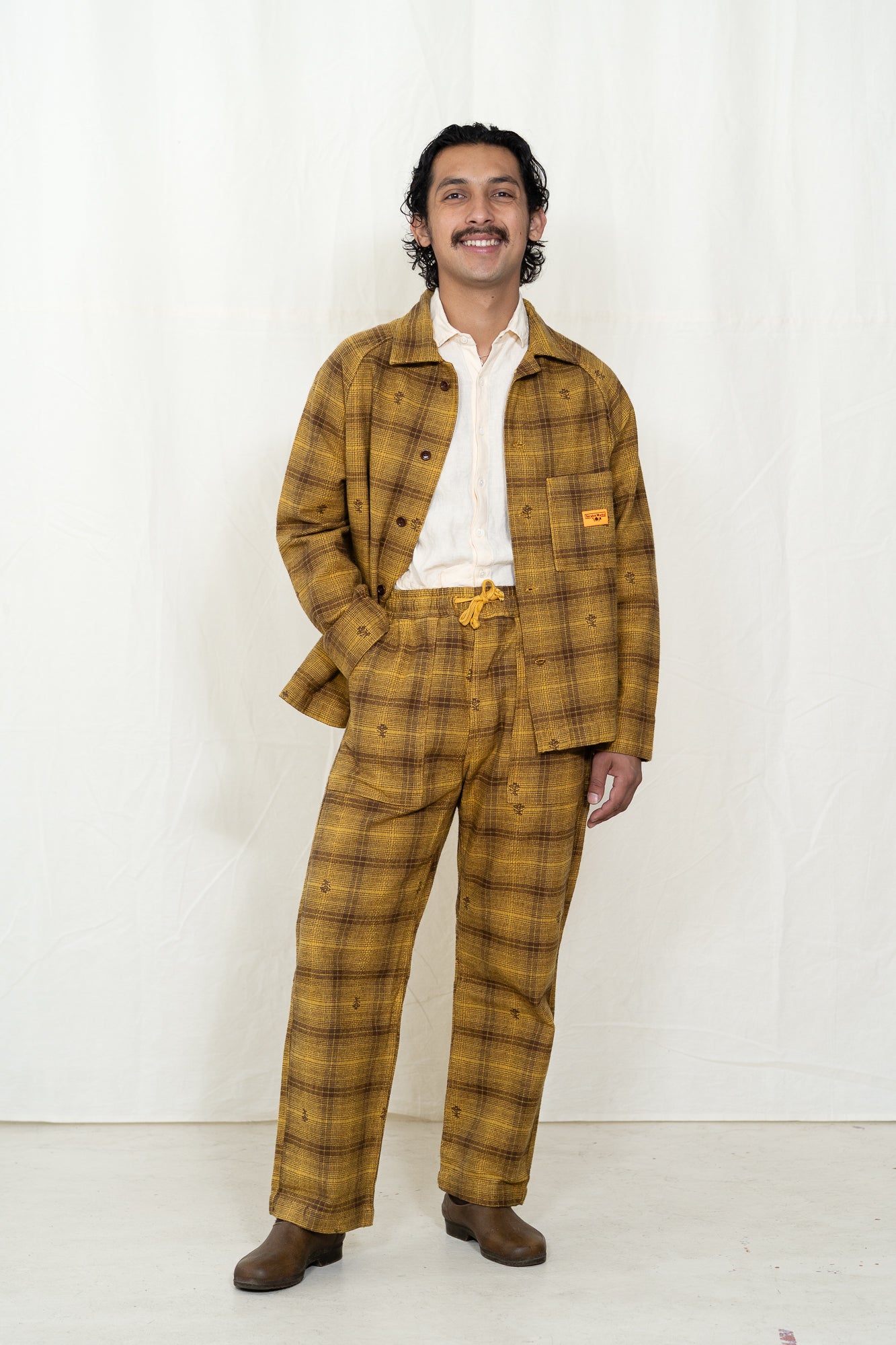 Service Works Thistle Plaid FOH Jacket
