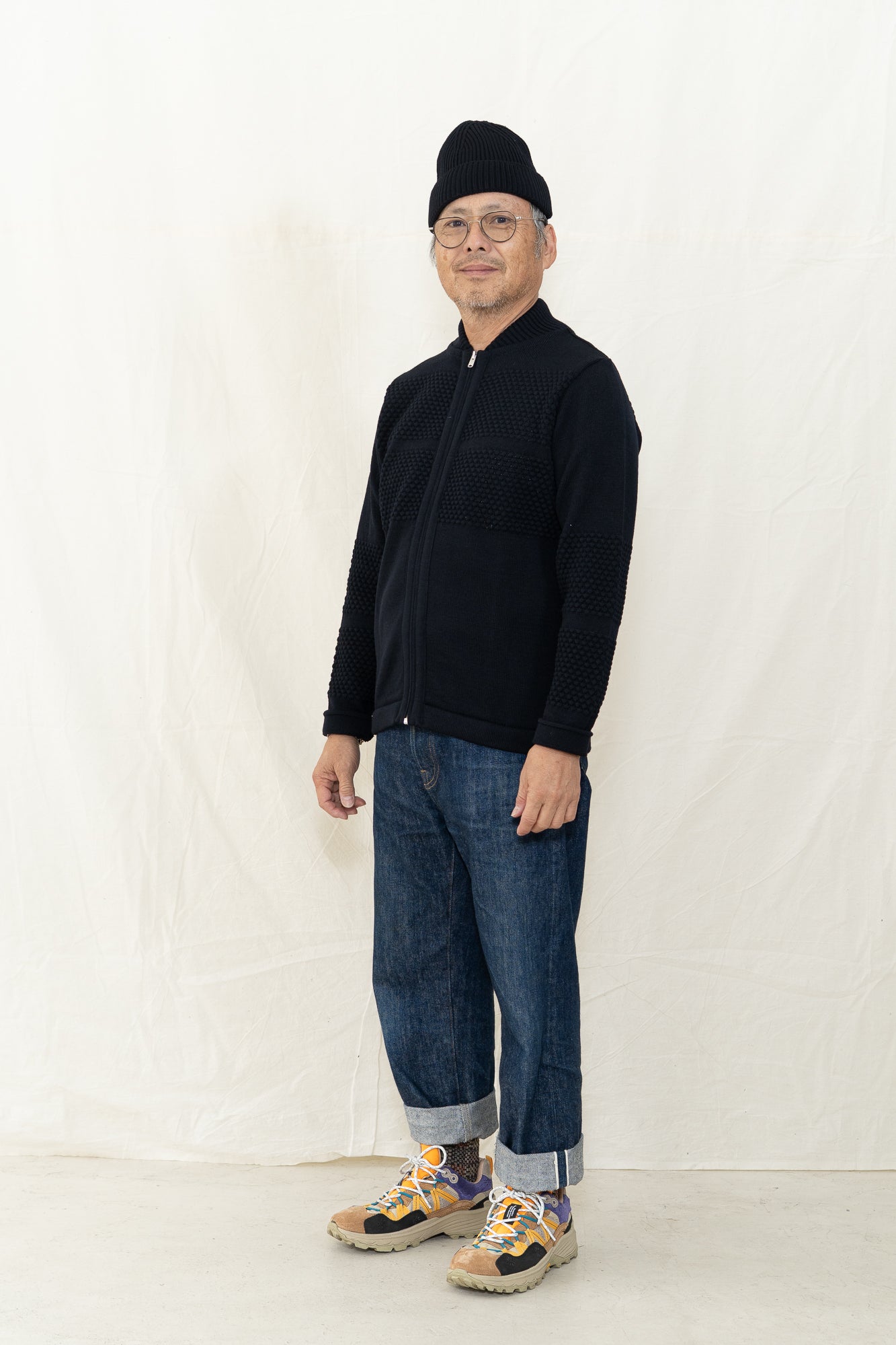 S.N.S. Herning Fisherman-III Full Zip Cardigan