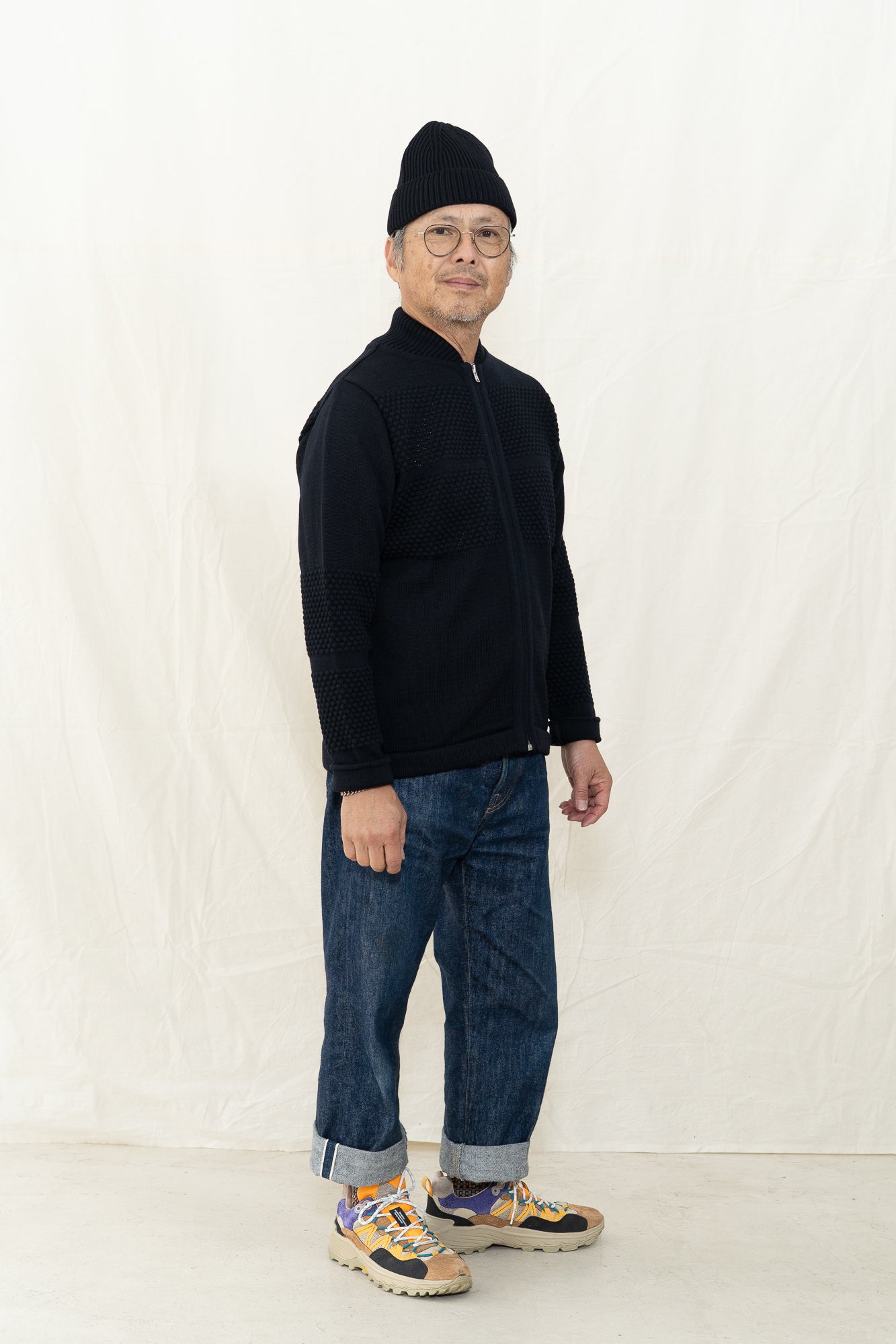 S.N.S. Herning Fisherman-III Full Zip Cardigan