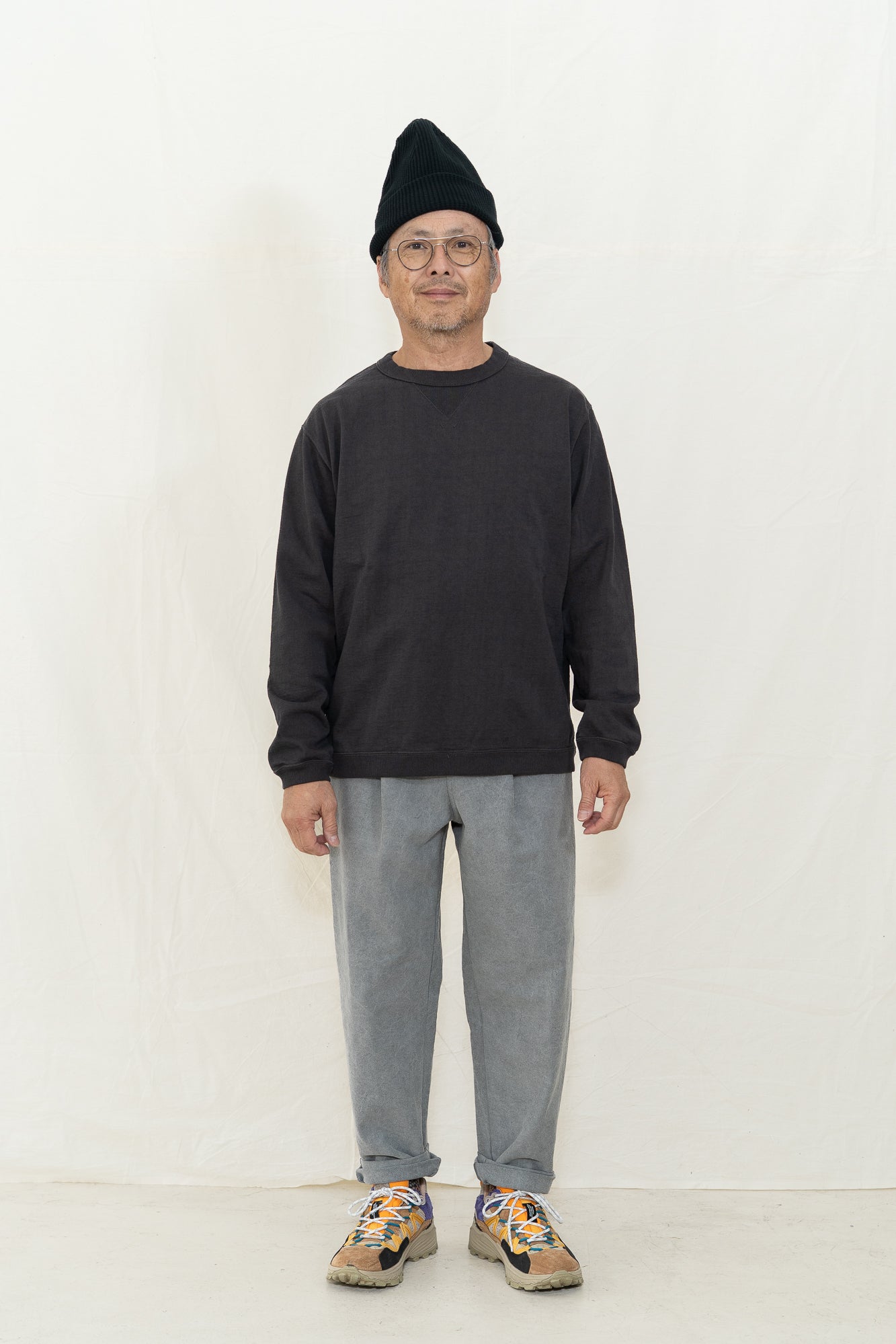 Jackman Dotsume Rib L/S T-Shirt