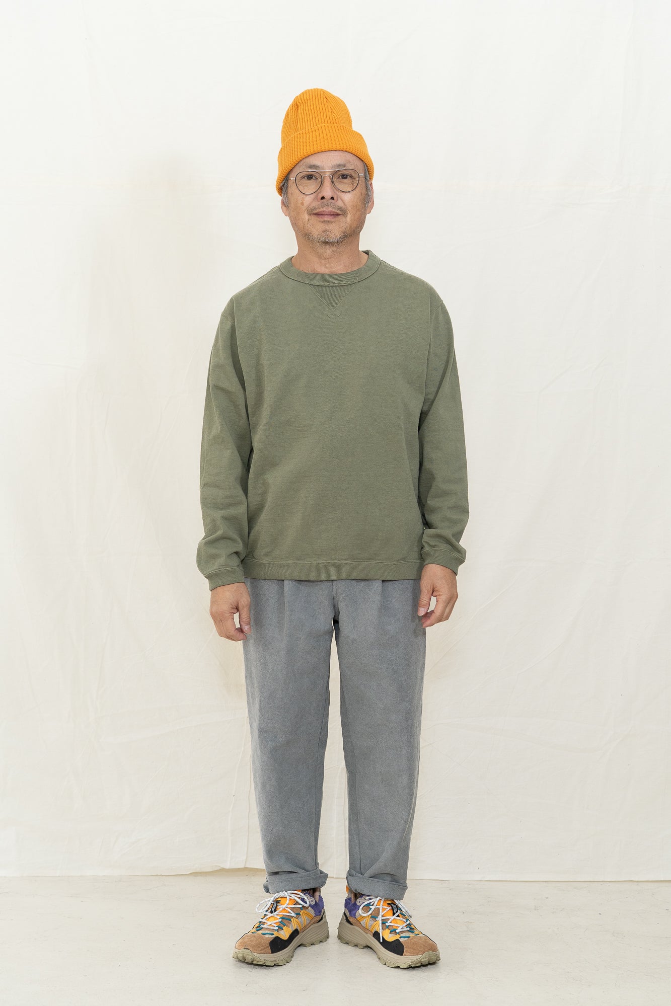 Jackman Dotsume Rib L/S T-Shirt