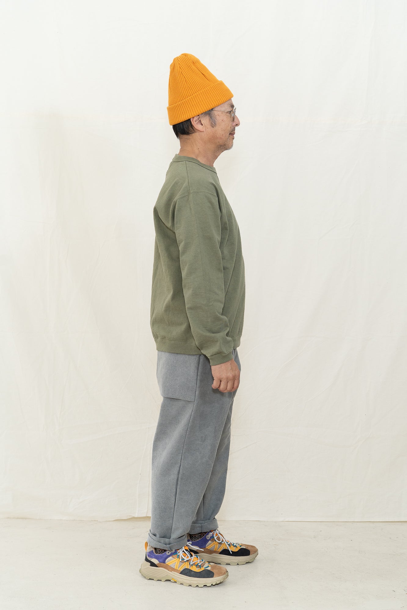 Jackman Dotsume Rib L/S T-Shirt