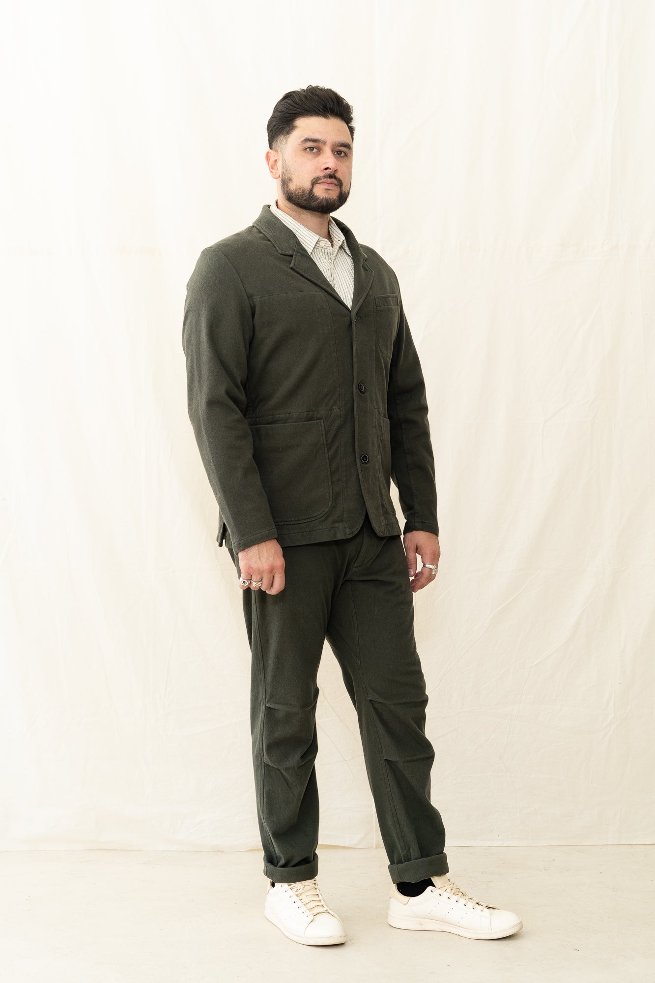 Relwen Moleskin Trap Blazer