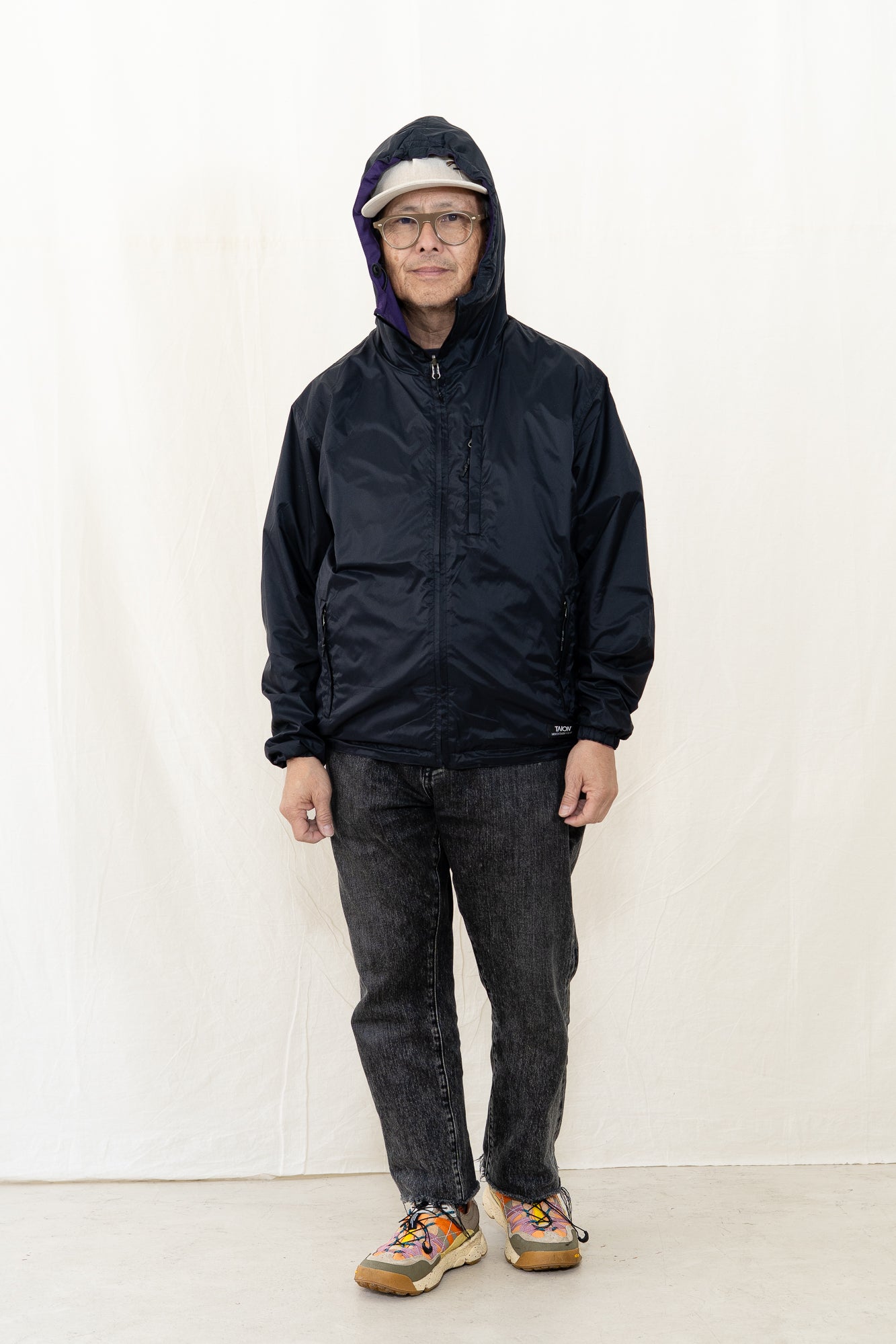 TAION ND Mountain Reversible W-Zip Hood Jacket