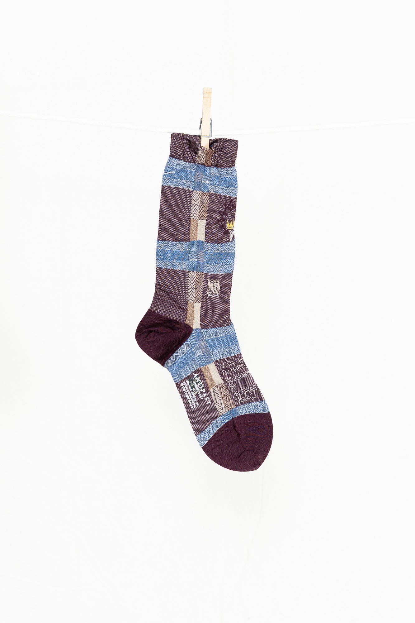 Antipast Darning Check Women's Socks