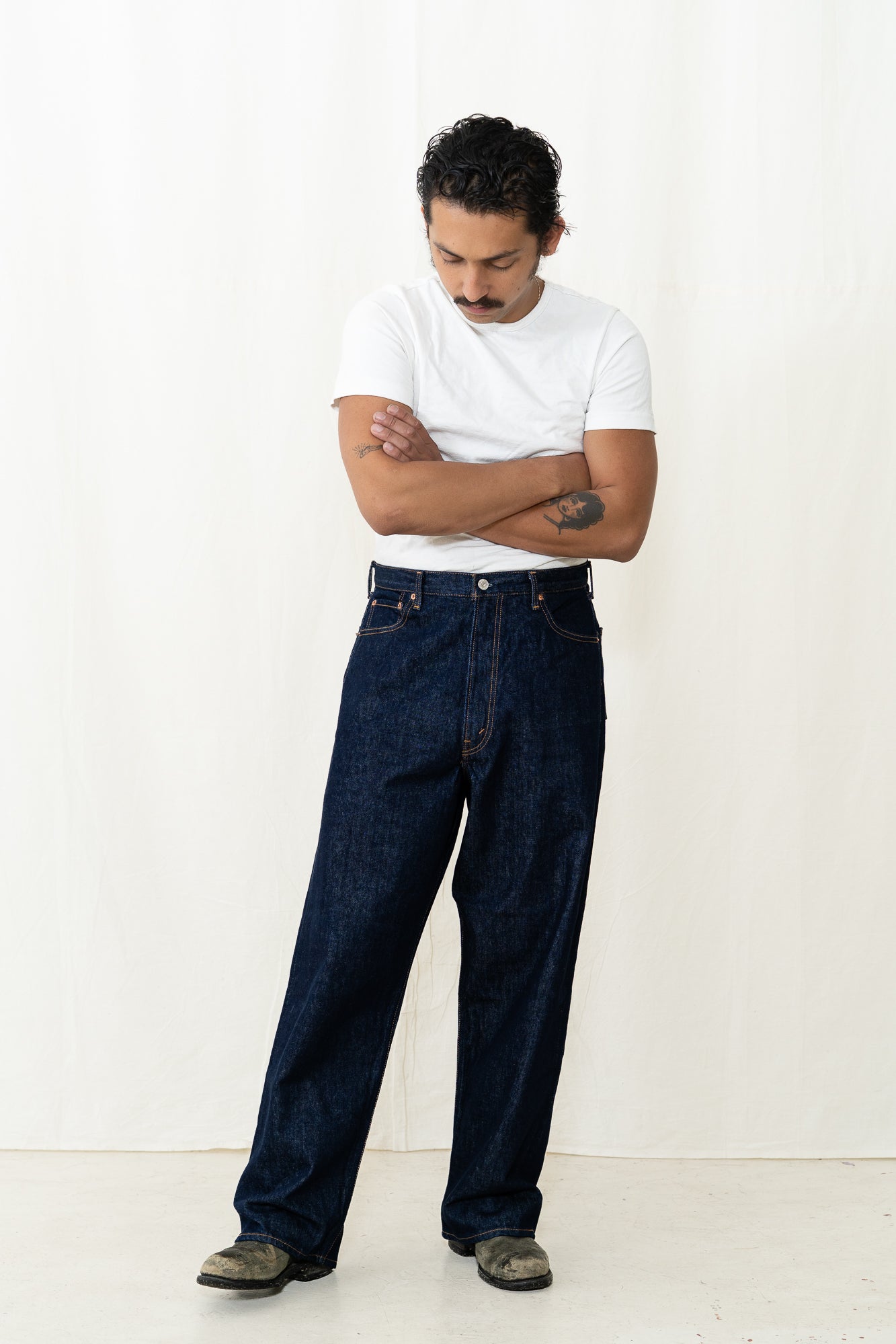 orSlow 110 Super Dad's Fit Jean - One Wash