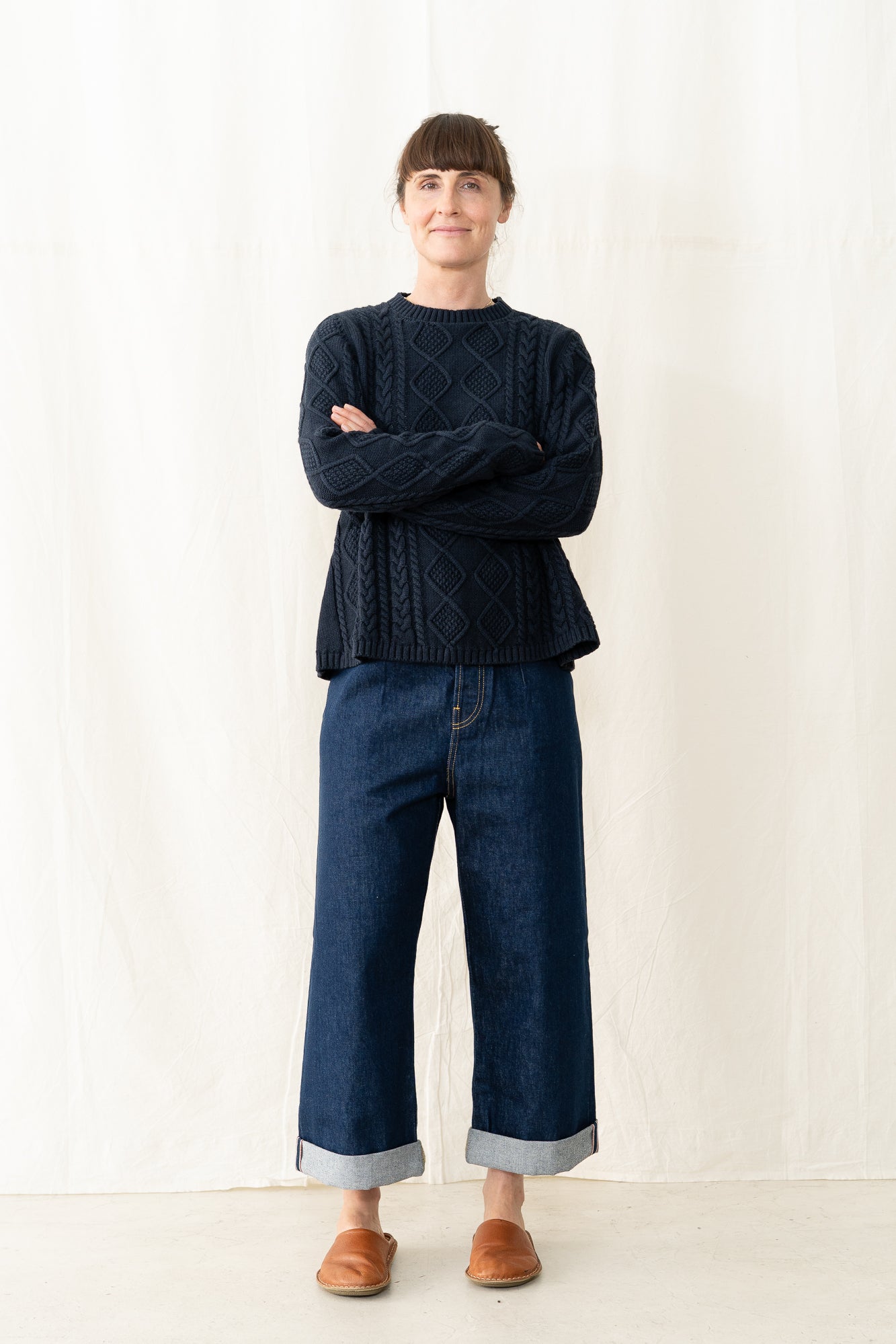 Peppino Peppino Bluff Sweater in Winter Blue