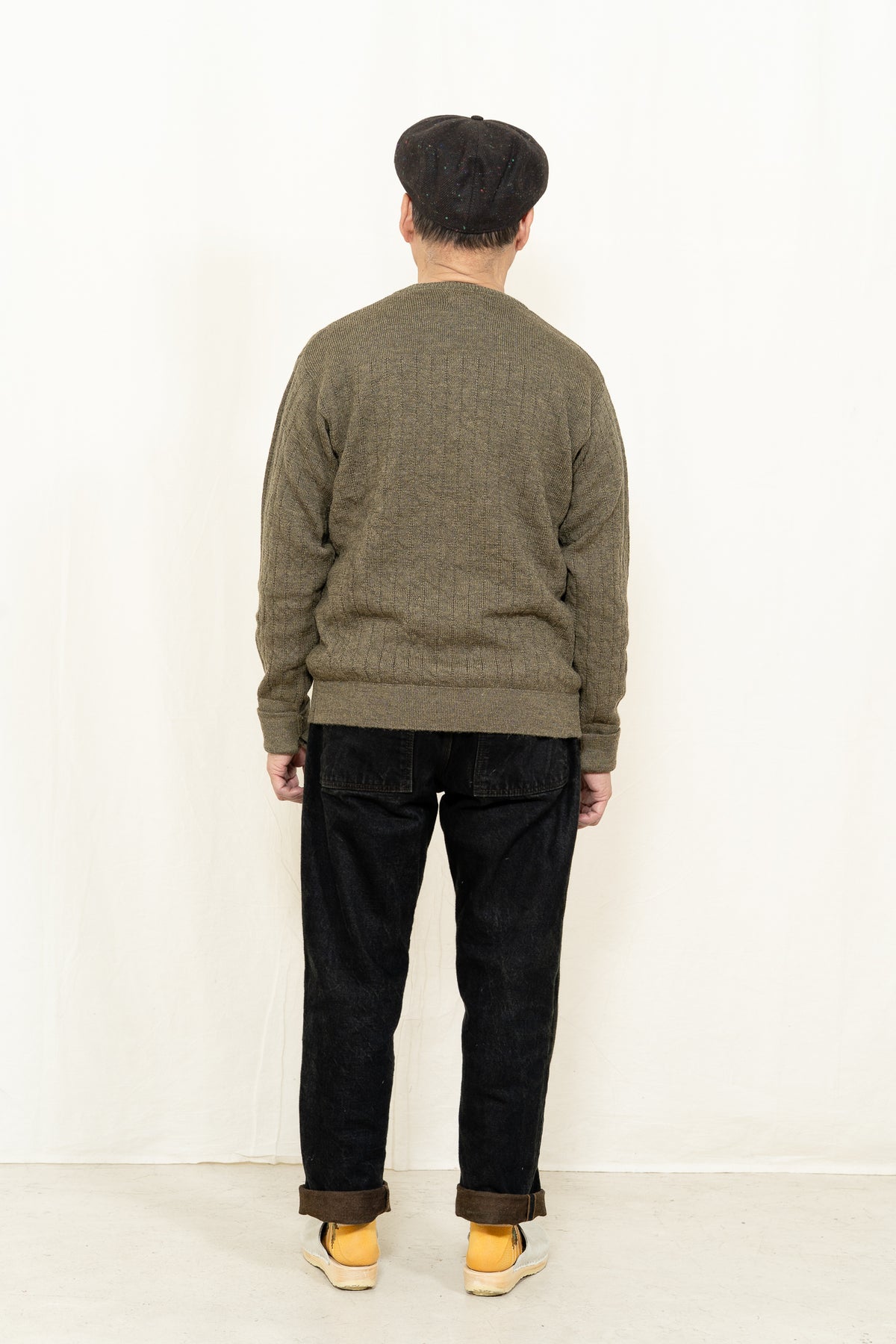 Casa Isaac ART. CC19 L/S Crewneck in Moss