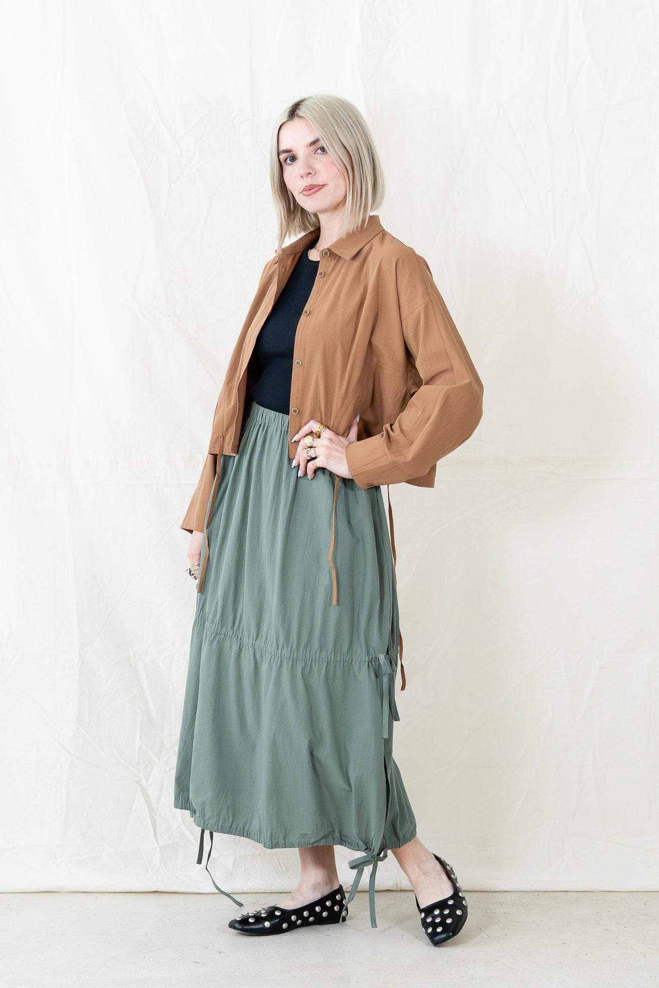 Kloke Dusk Crop Shirt