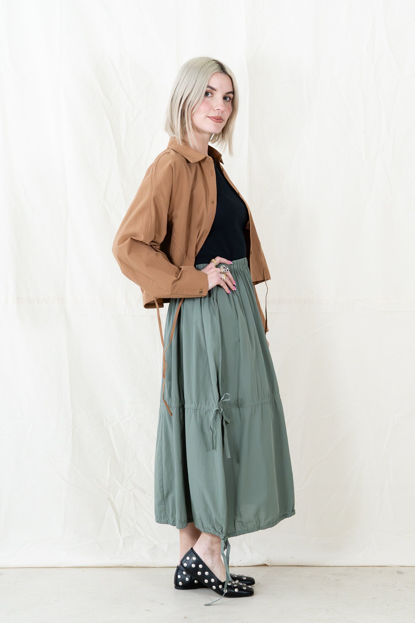 Kloke Dusk Crop Shirt