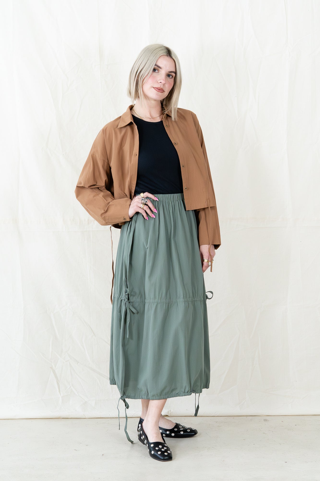 Kloke Dusk Crop Shirt