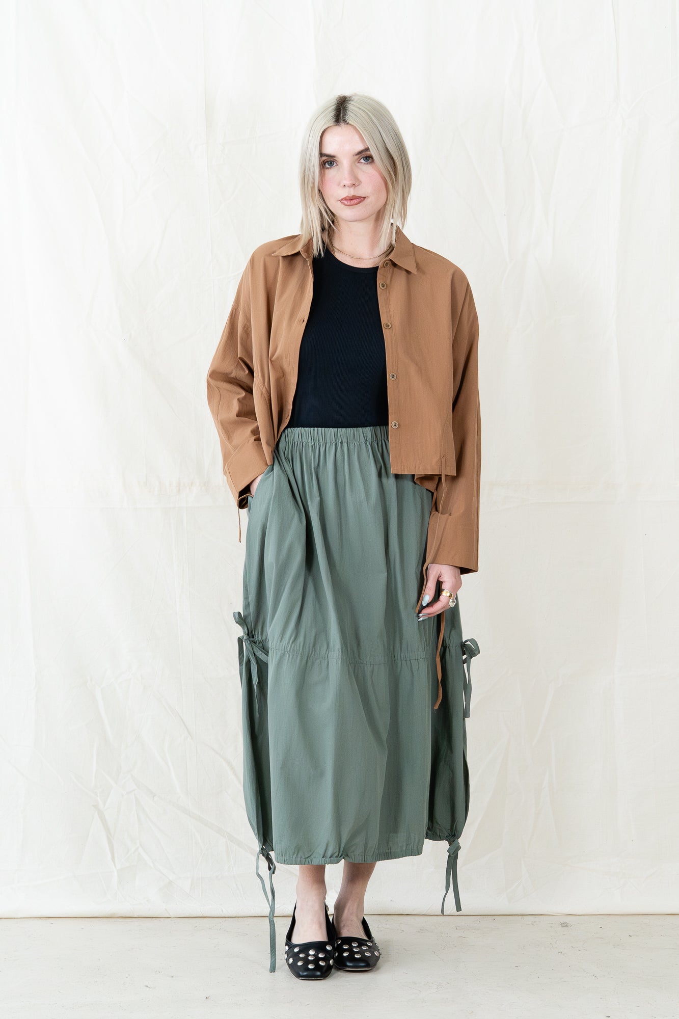 Kloke Dusk Crop Shirt