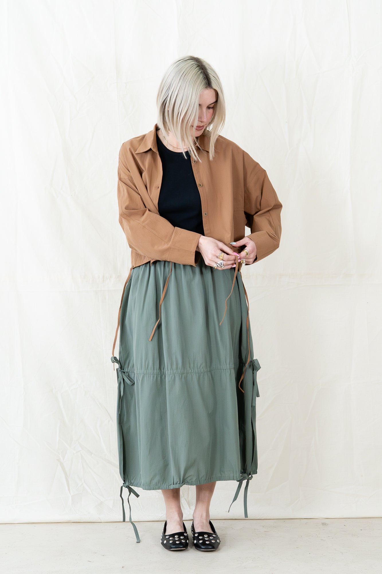 Kloke Dusk Crop Shirt